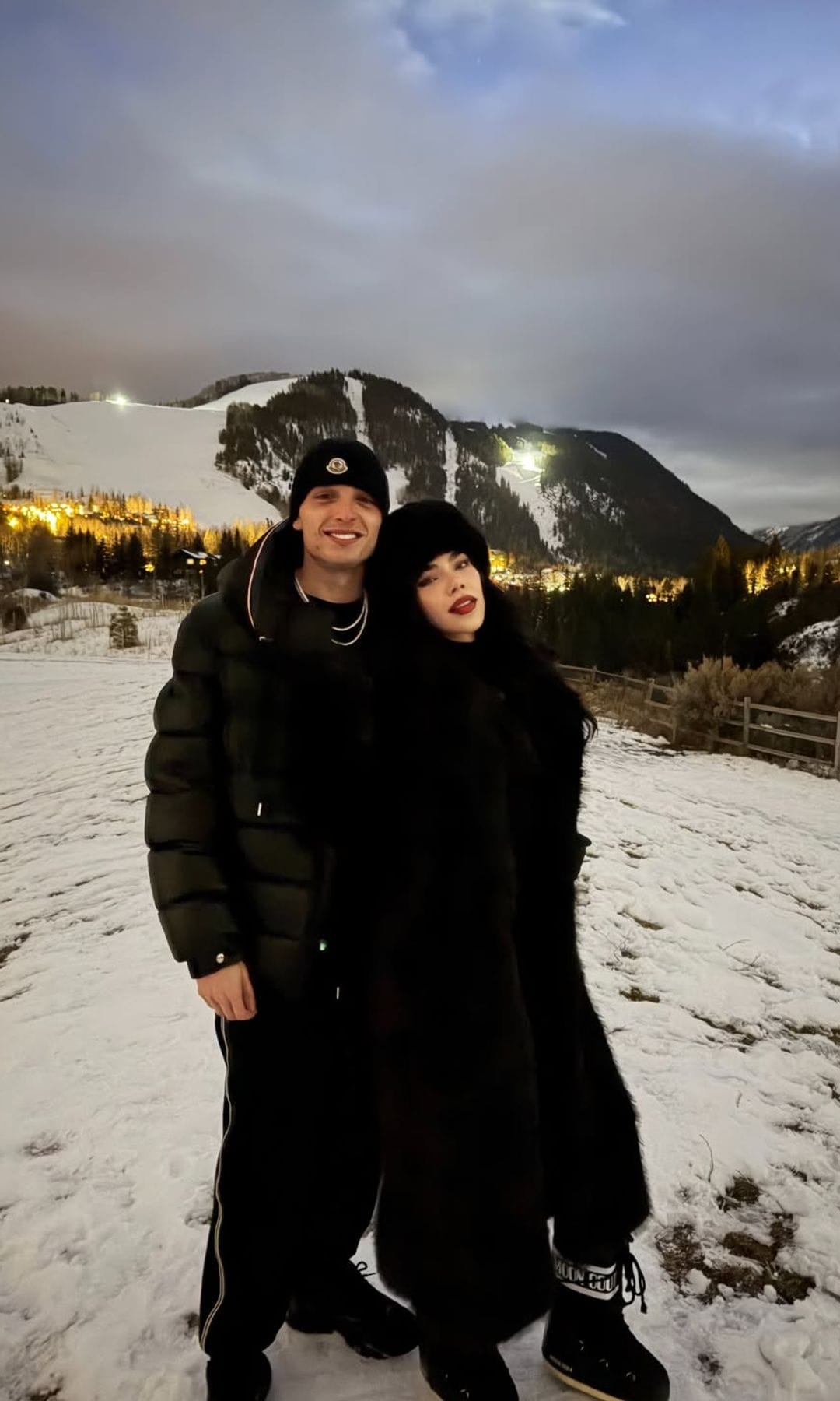 La pareja disfrutó de unos días en Aspen antes de regresar a casa y al trabajo.