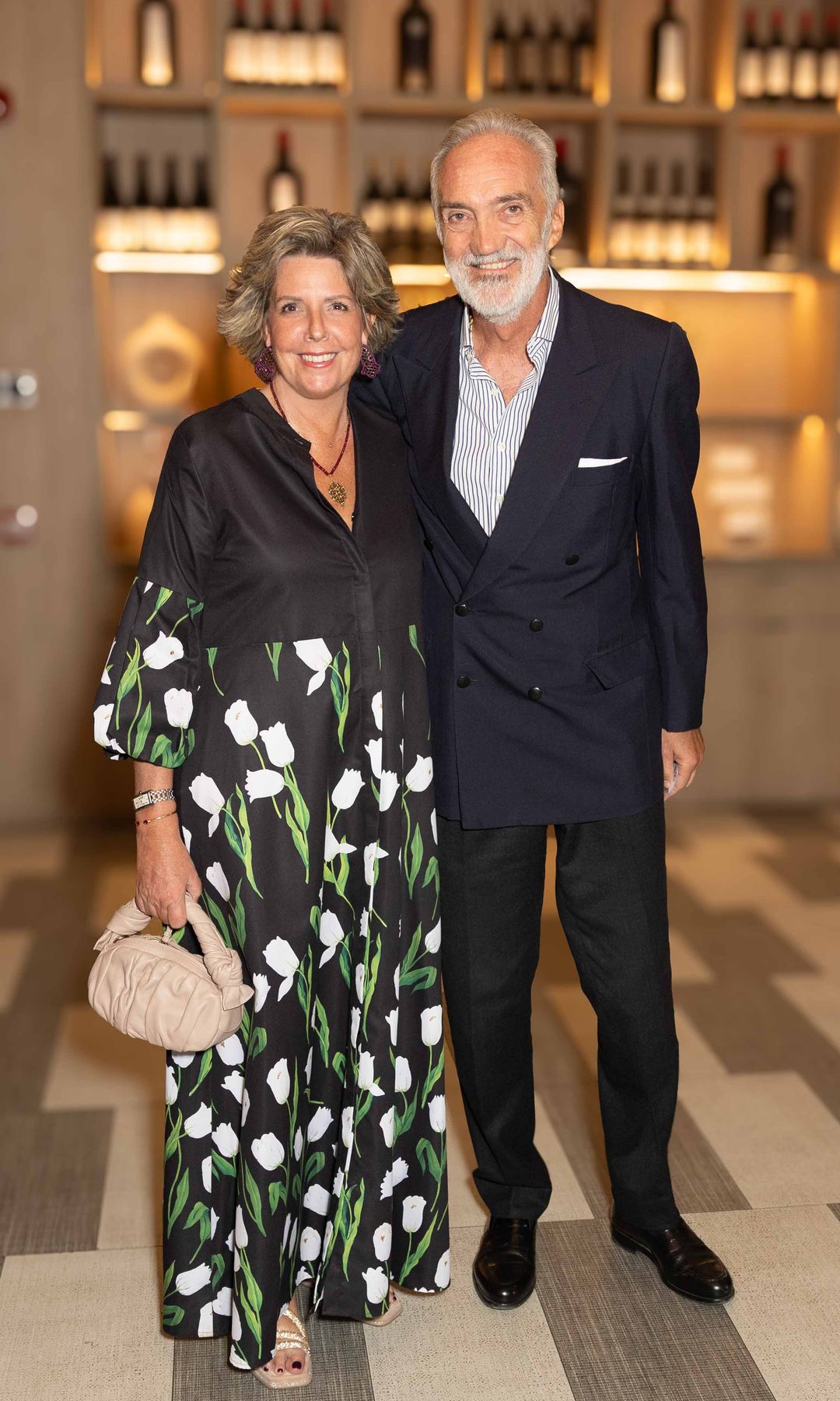 Simoneta Gómez-Acebo, junto al abogado Alejandro Fernández Araoz