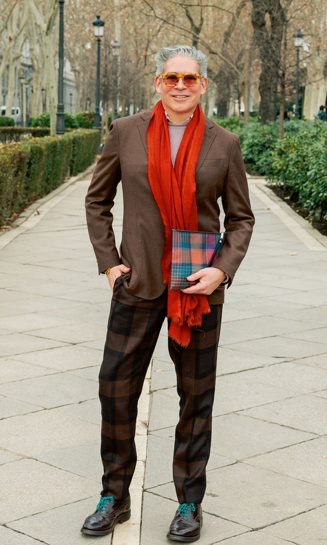 Boris Izaguirre, paseando por Madrid
