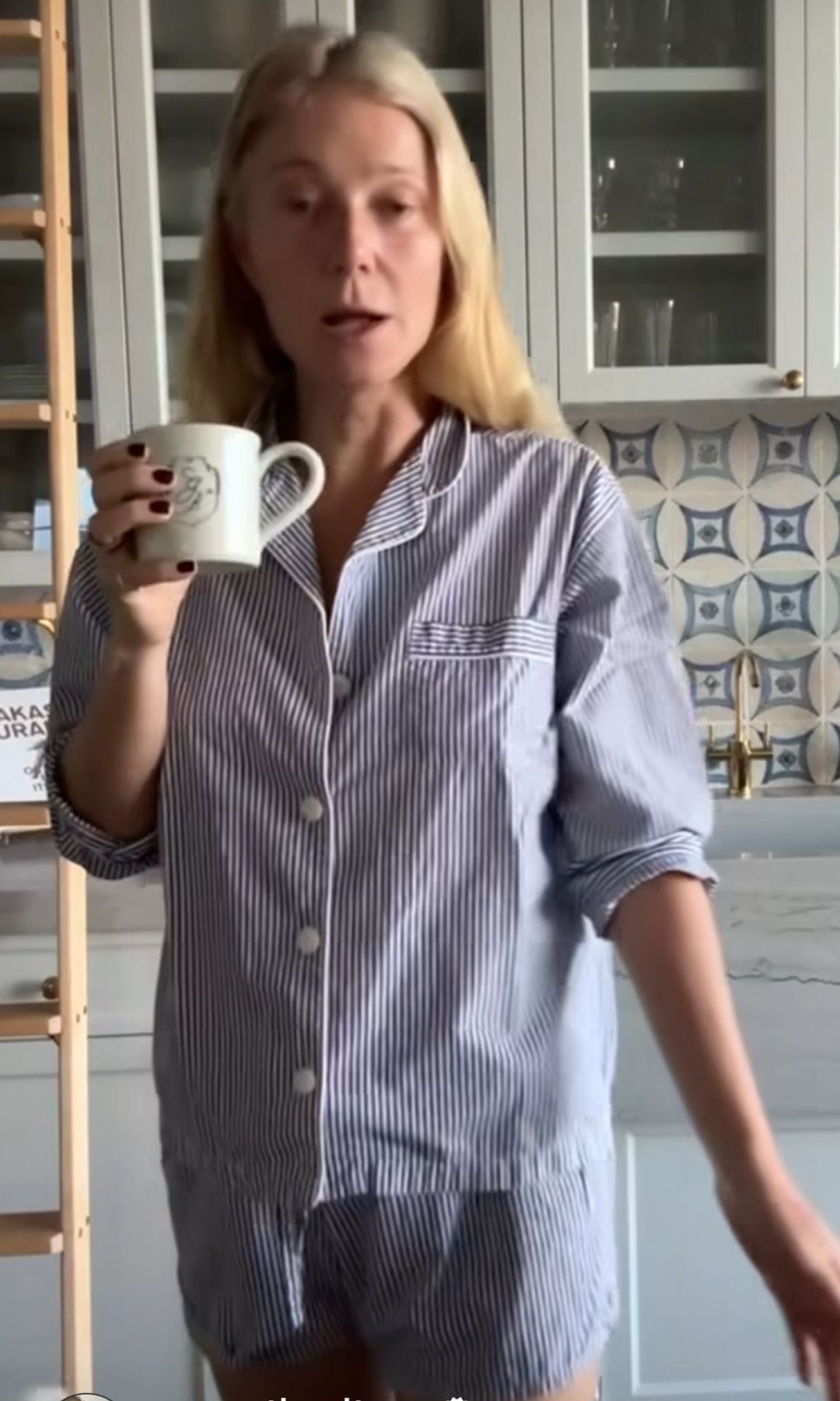 Gwyneth Paltrow compartió un video hace poco, el cual según algunos usuarios tiene la misma esencia que el show de Meghan.