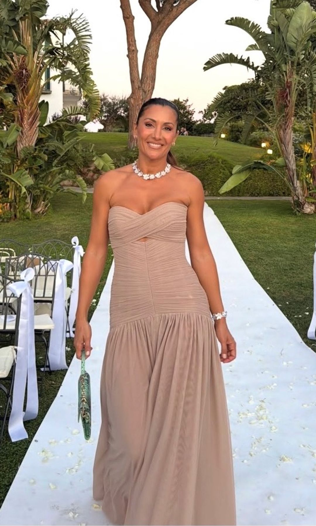 Nagore Robles en la boda de Dulceida