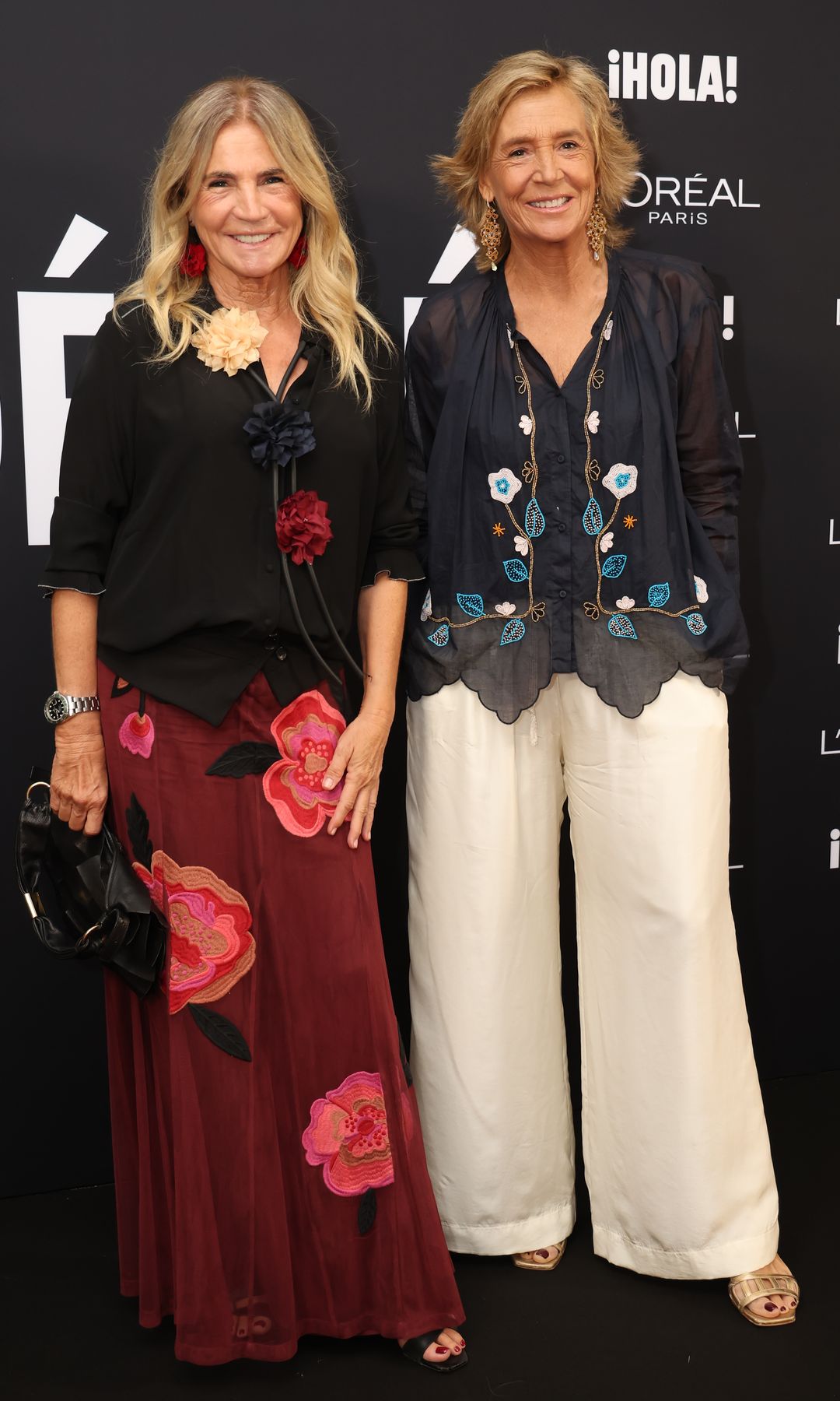 Teresa de la Cierva junto a Marta Barroso