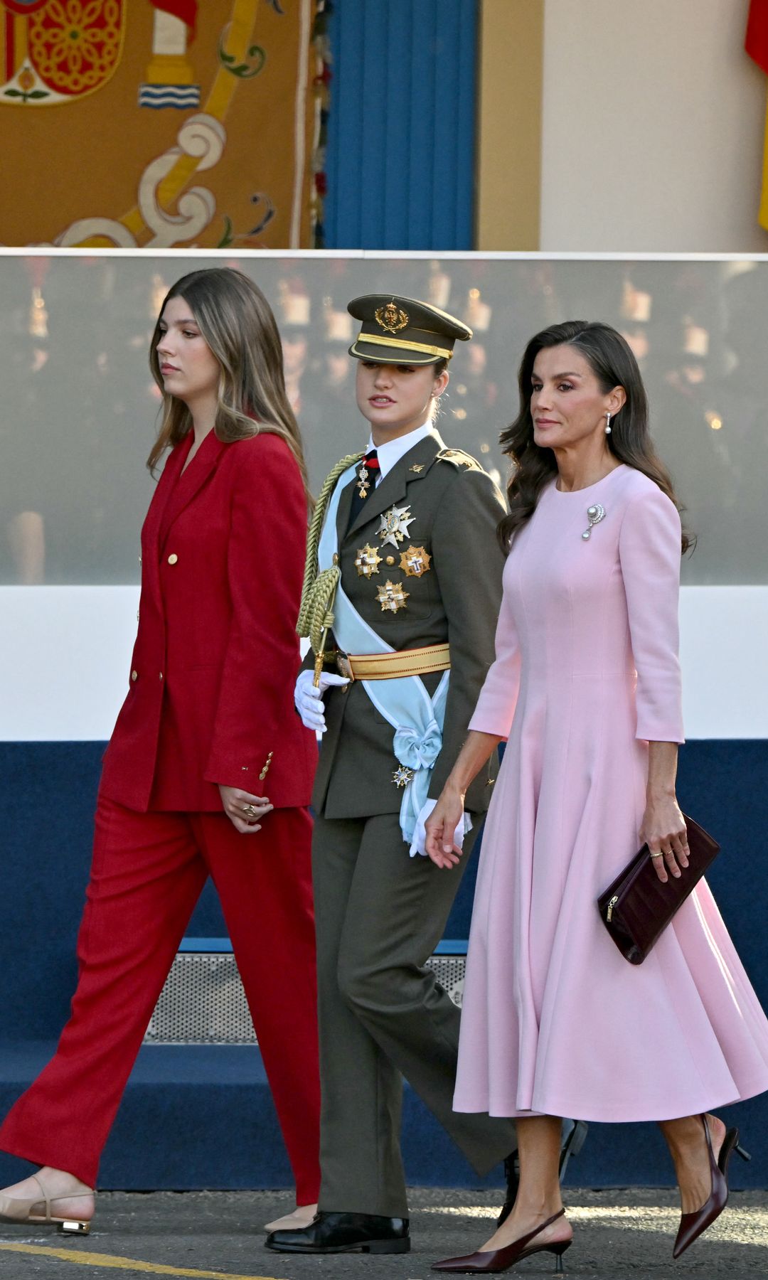 Princesa Leonor Infanta Sofía Reina Letizia