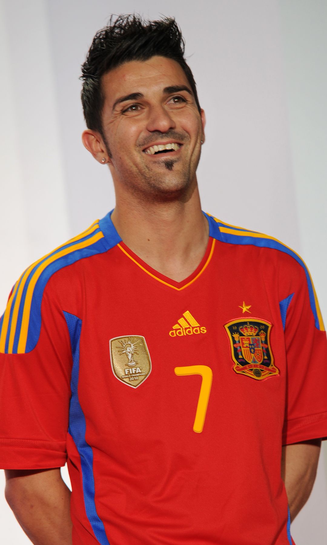 David Villa en el Mundial 2010