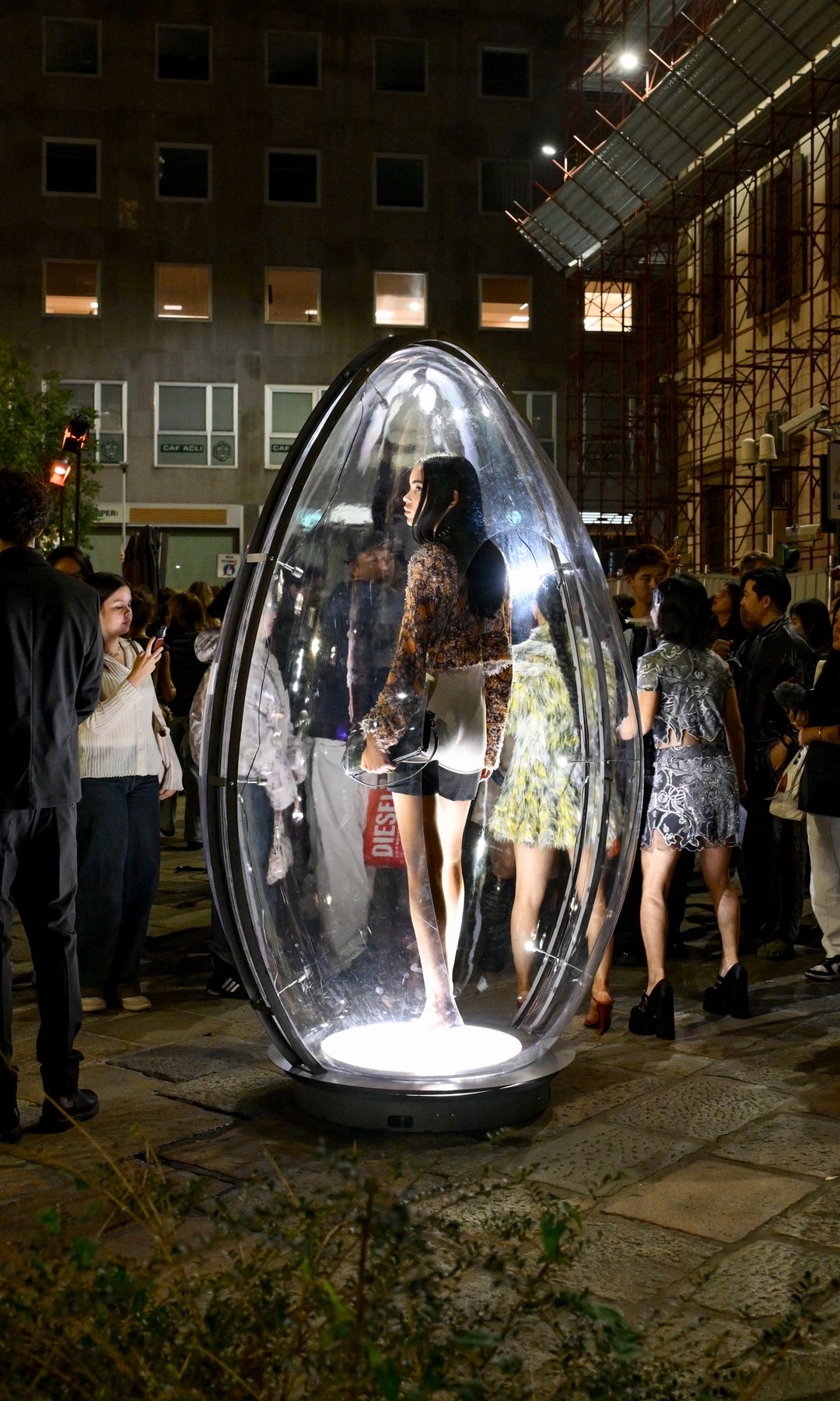 Así se vivió la experiencia en las calles de la capital italiana. 