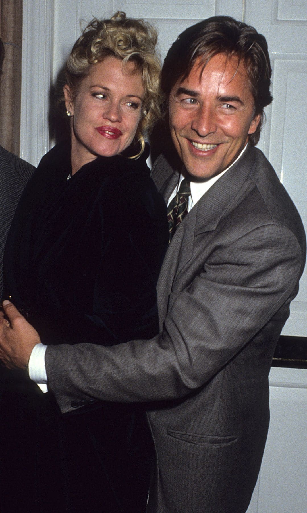 Junto a su exmarido, Don Johnson, padre de su hija Dakota