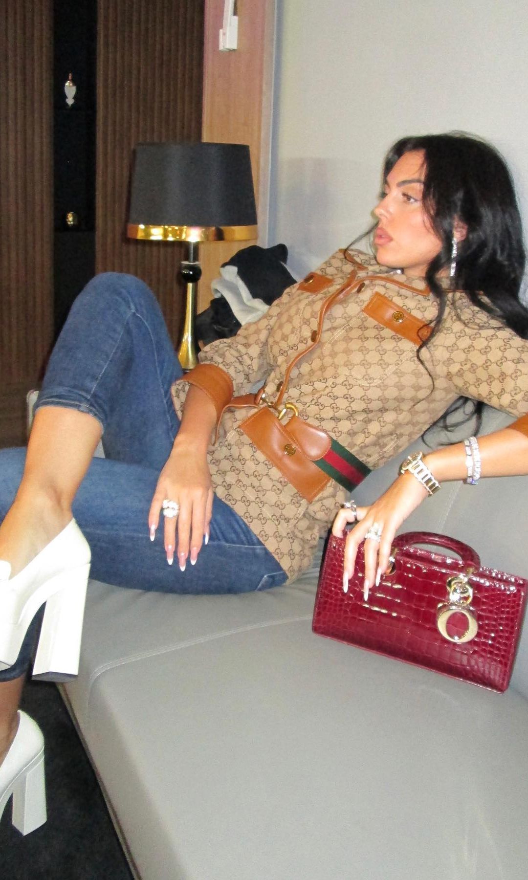 Georgina Rodríguez ha confesado ser una amante de la moda.