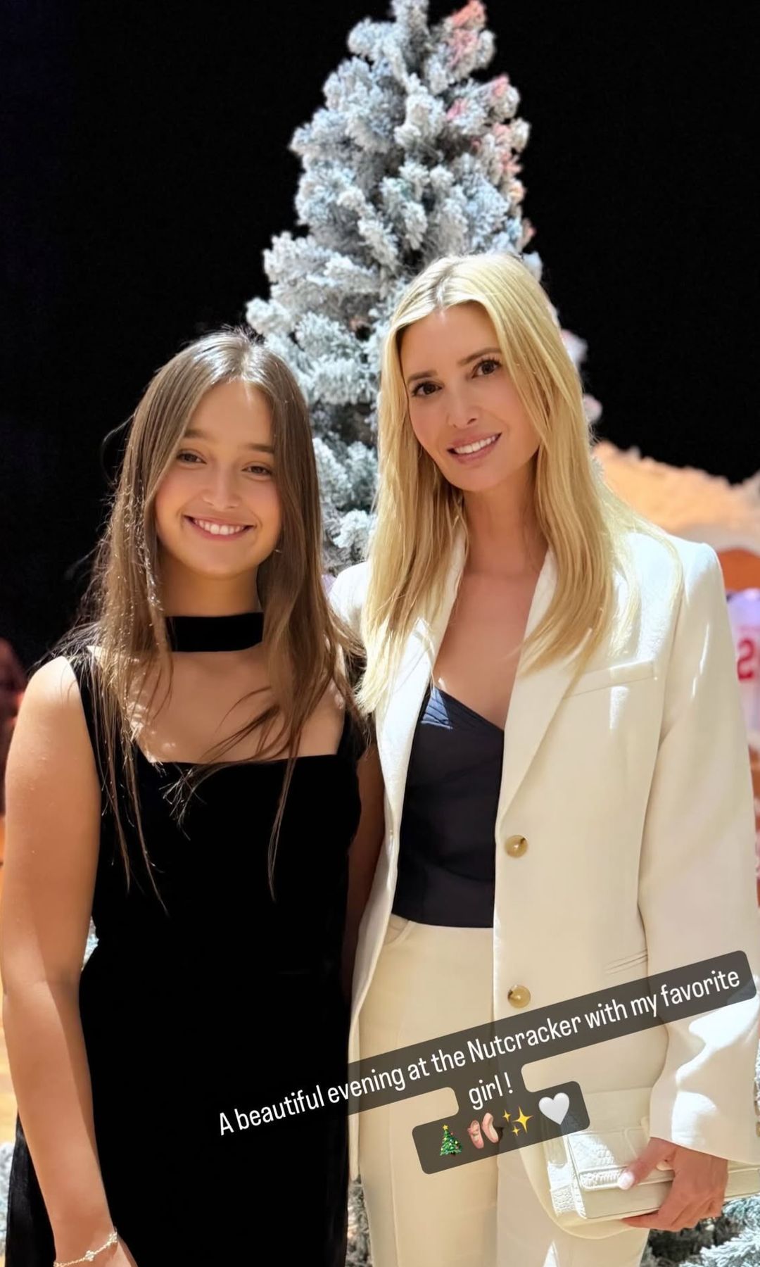 Arabella Rose, la hija adolescente de Ivanka Trump, deslumbra en el US