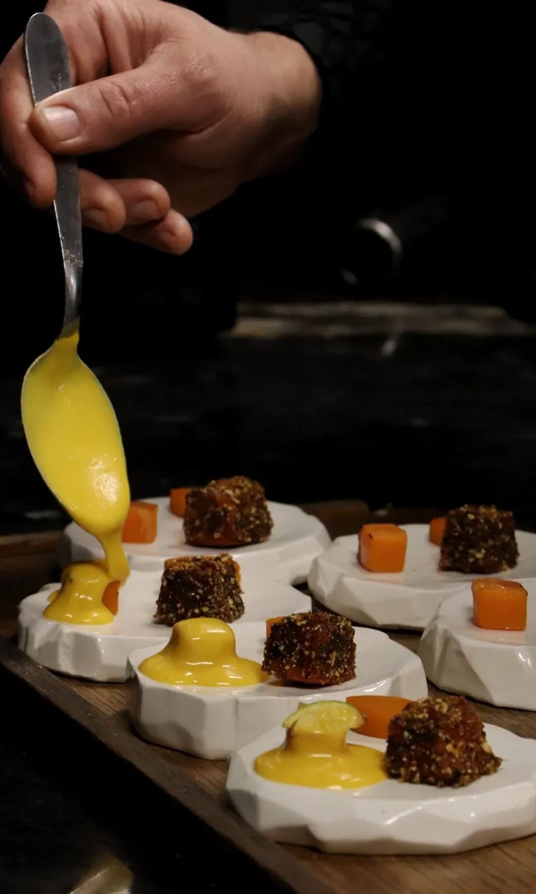 Jeremy Galvan, chef, restaurante 220 BPM, Lyon, Francia