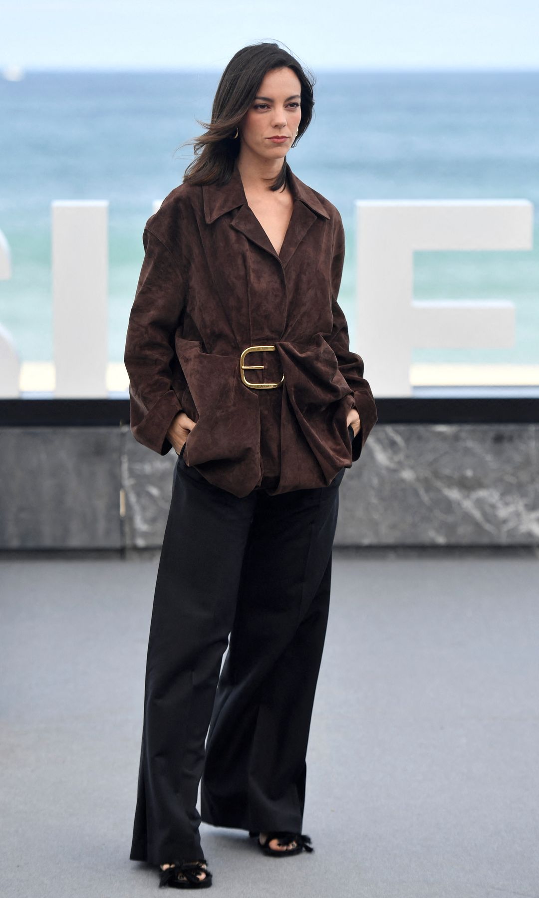 Vicky Luengo, en el Festival de Cine de San Sebastián (septiembre de 2024) 