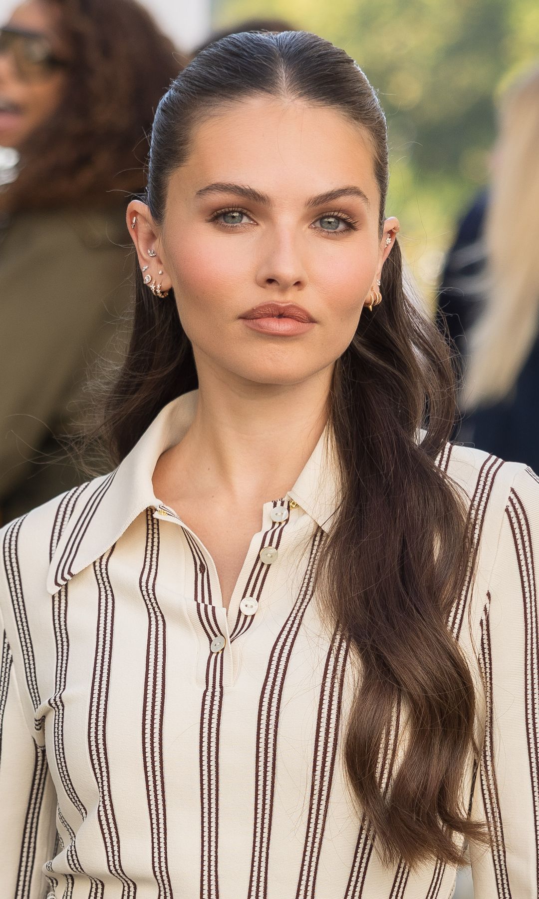 Thylane Blondeau en el desfile de Zimmermann en París