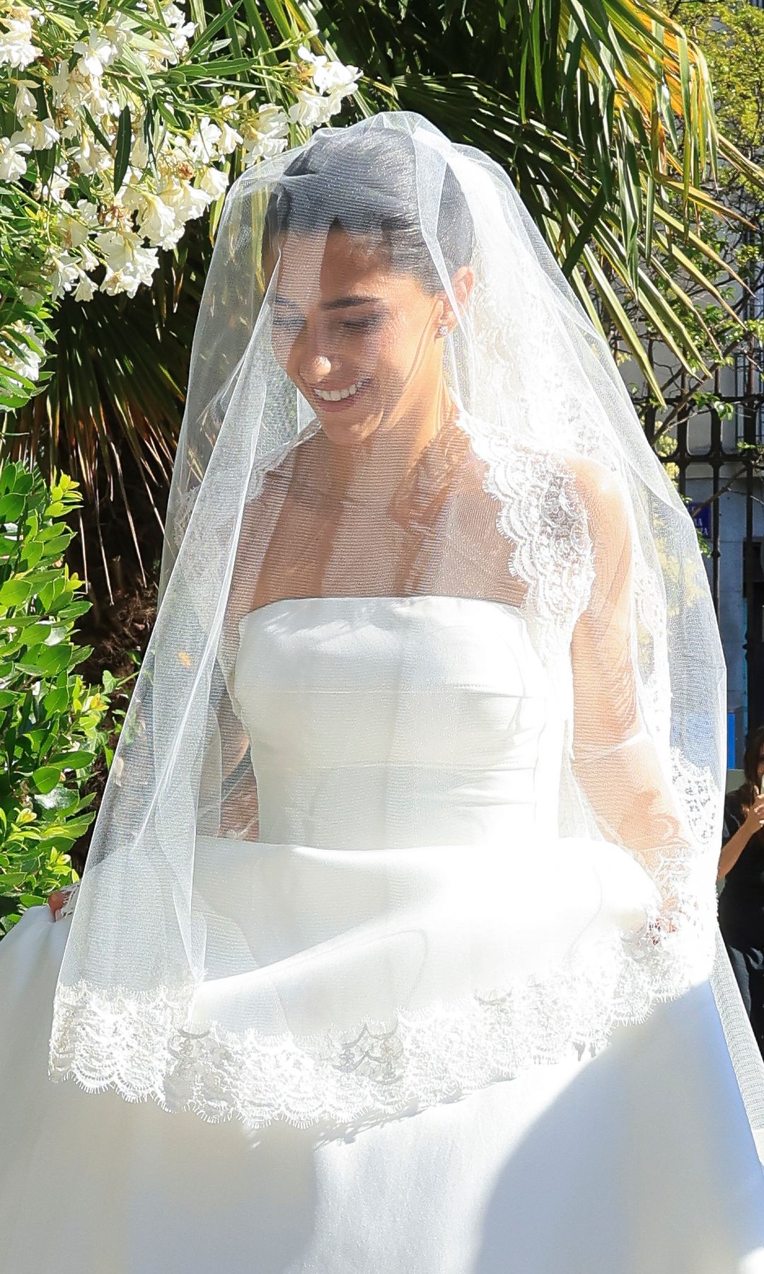 Carla Vico en su boda