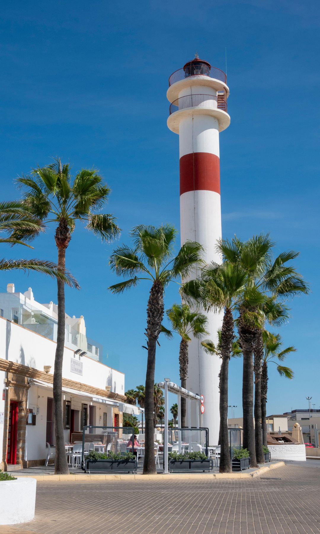 Faro de Rota en Cádiz