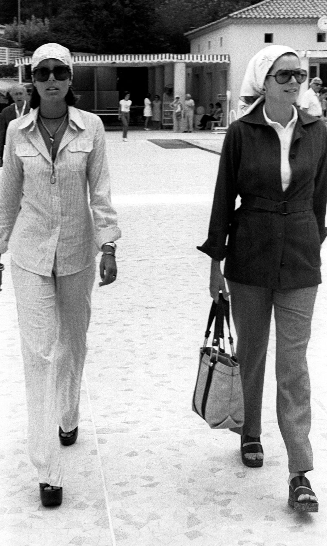 Carolina de Mónaco y Grace Kelly