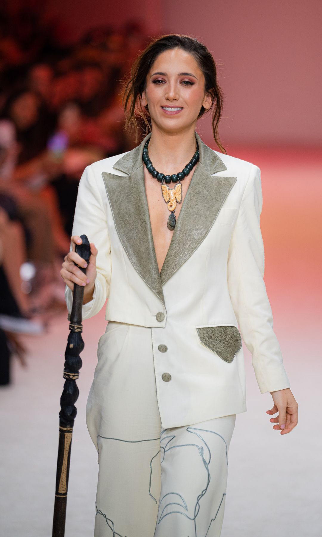 Regina Guiot en la edición de Fashion Week en 2024