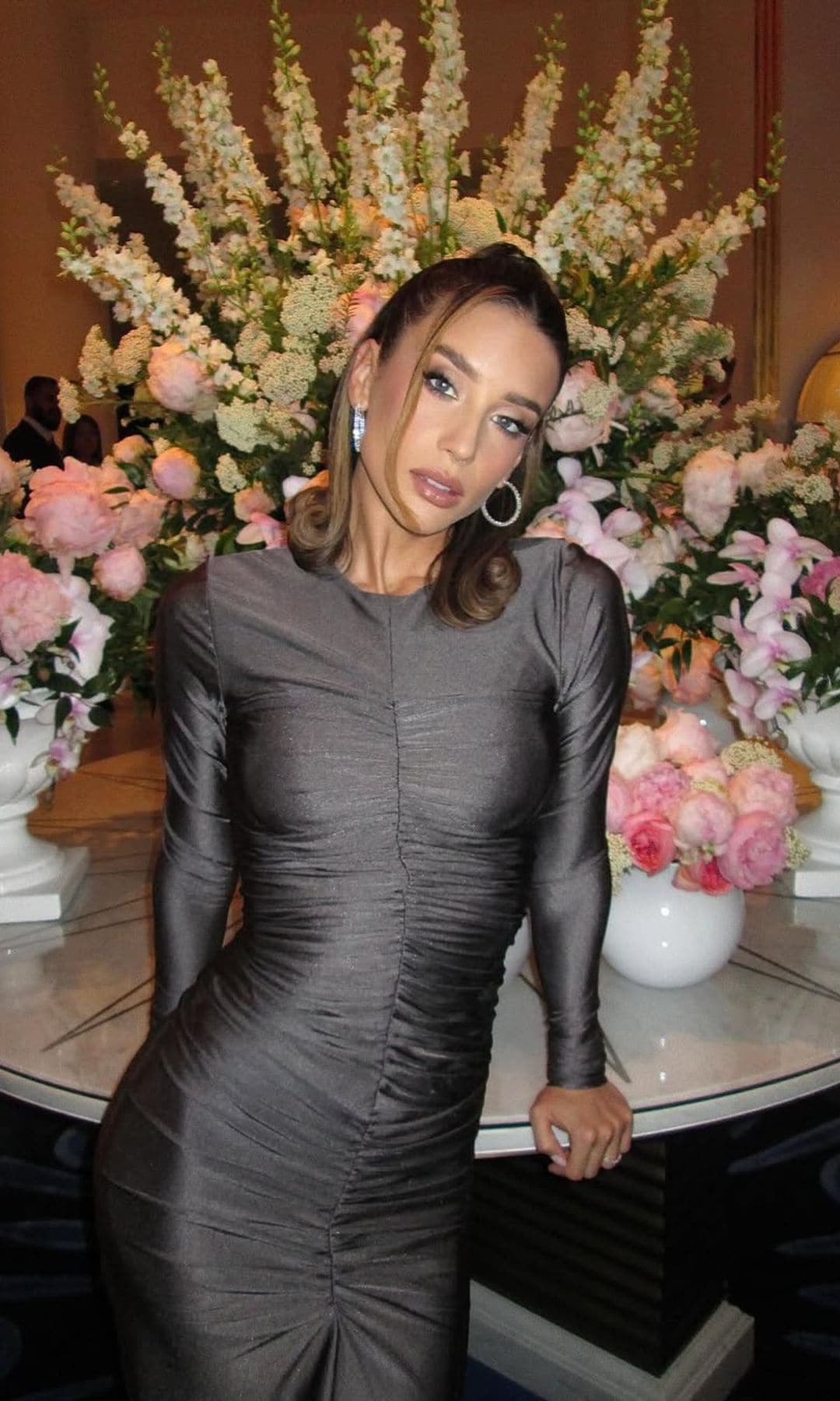 María Pedraza semirrecogido tendencia