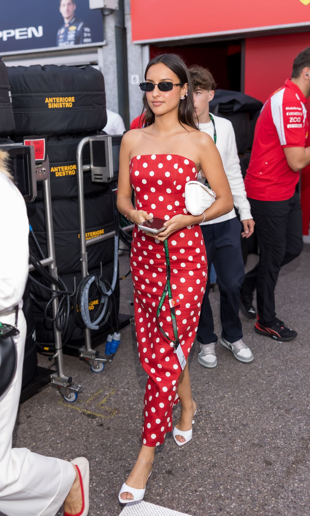 Alexandra en polka dots.