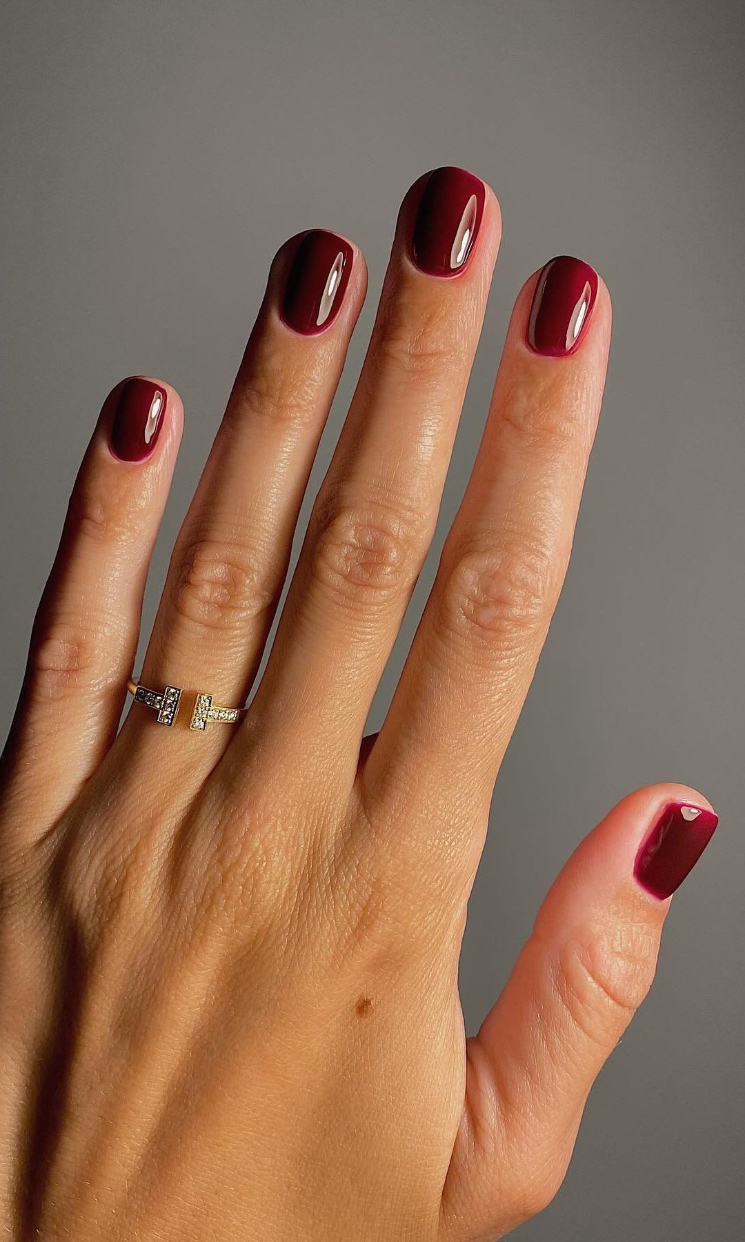 Manicura burdeos
