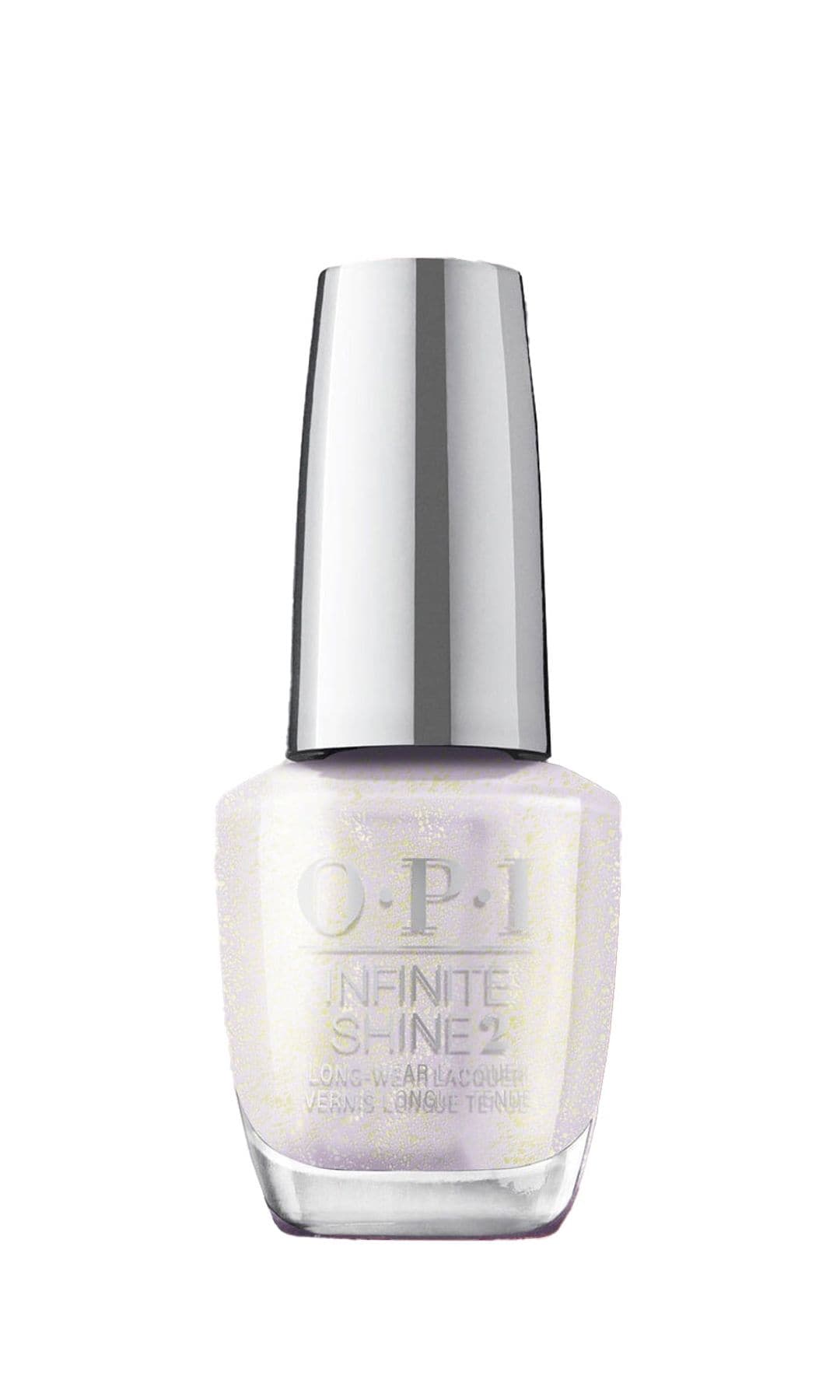 Esmalte perlado blanco 'Infinite Shine Glitter Mogul' (21 €), de OPI.