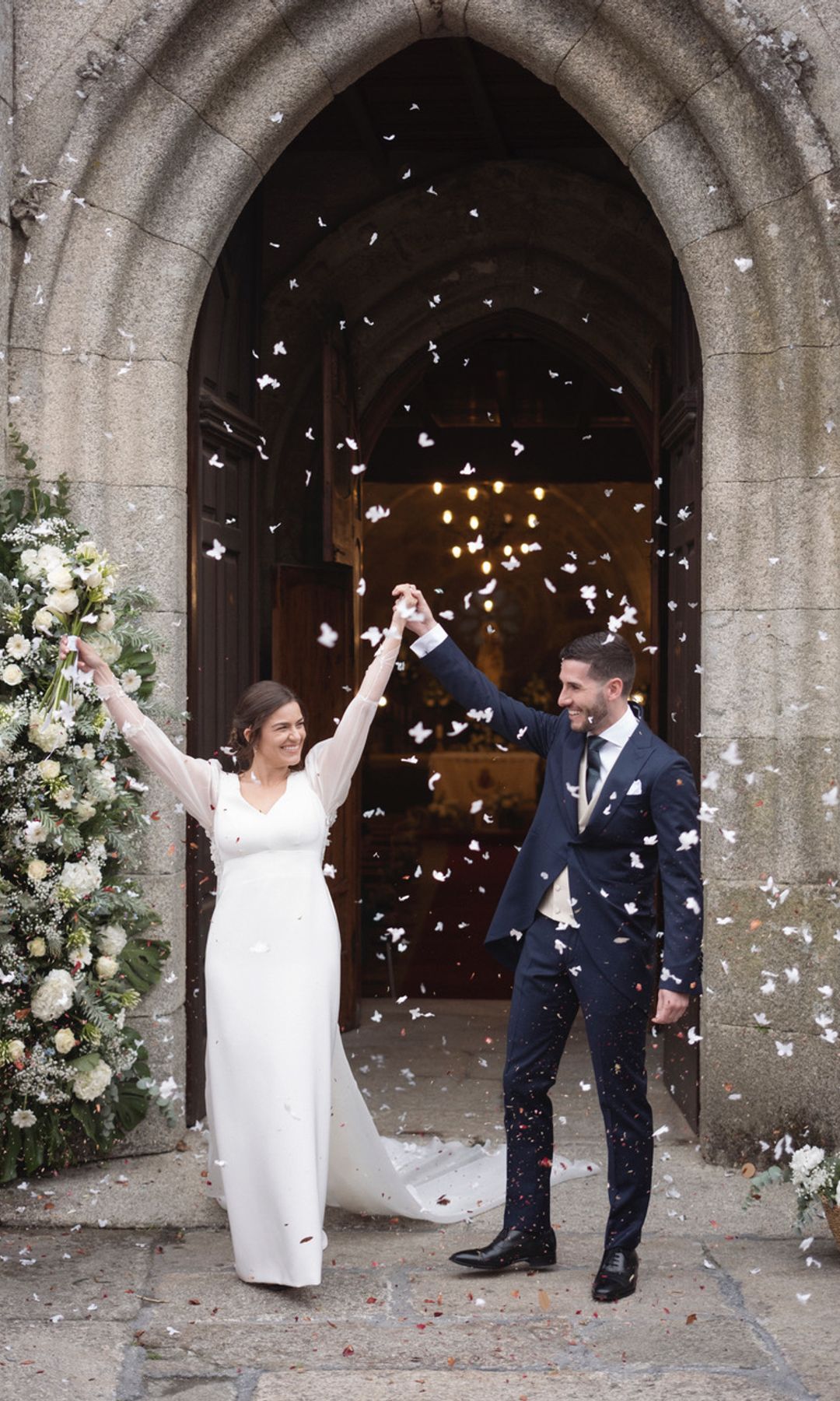 Vestido de novia de Laura Monge