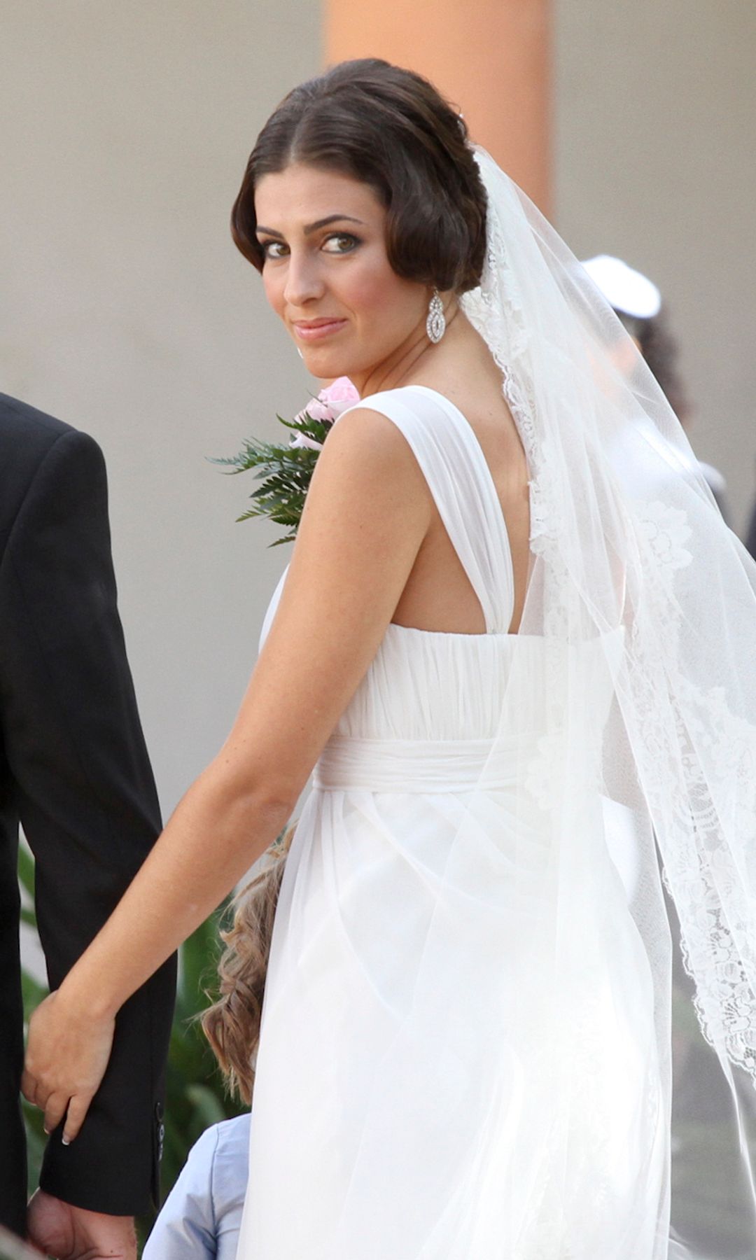 Elisabeth Garrido el día de su boda con Morante de la Puebla  