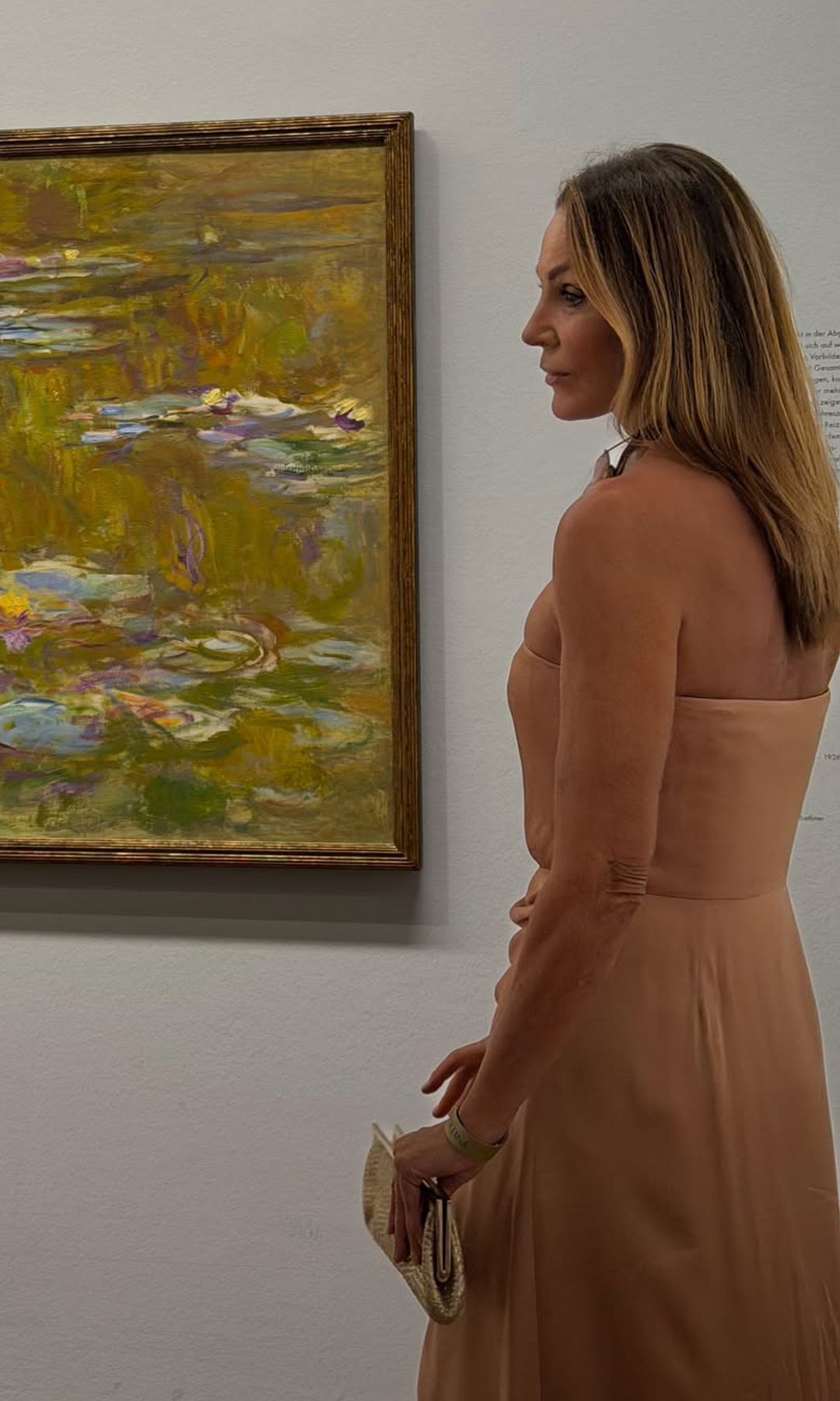 Mar Flores en el Museo Albertina de Viene para asistir a la boda de Camila Chumaceiro