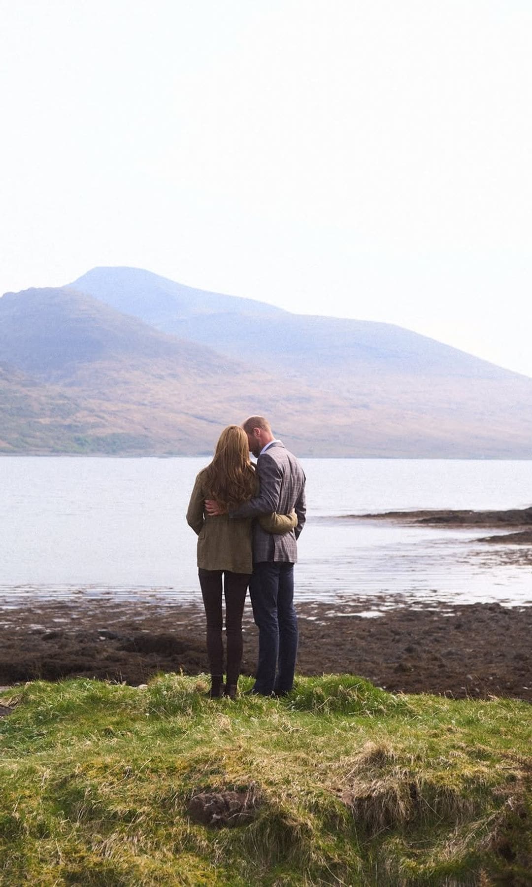 Kate Middleton y el príncipe Guillermo en la Isla de Mull, Escocia en abril de 2025