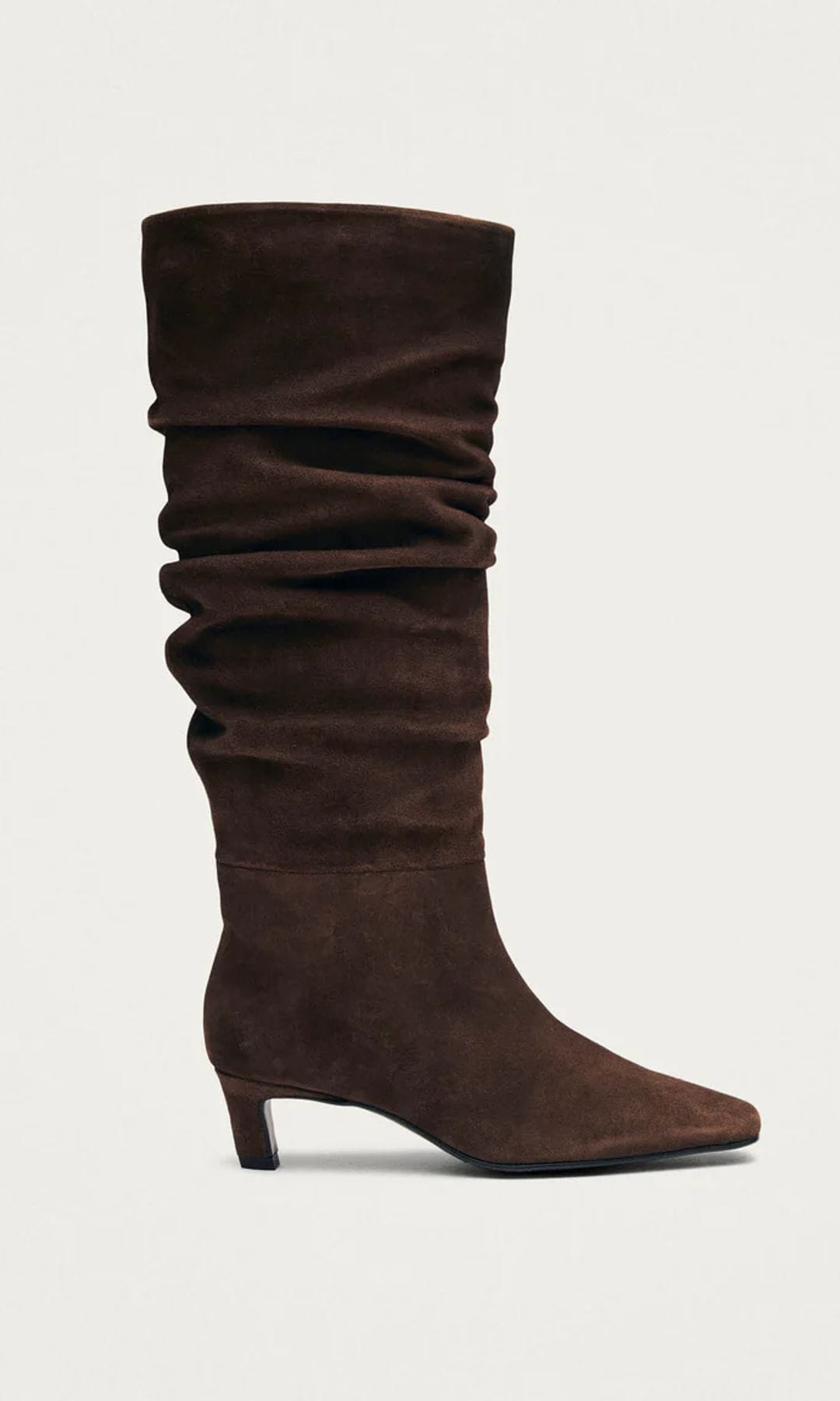 botas slouchy marrones