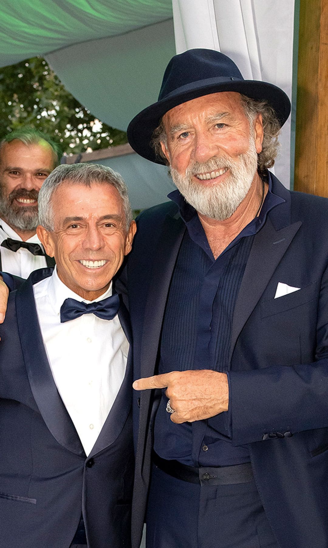 HOLA 4174 José Luis López y Pino Sagliocco en la boda de David Summers