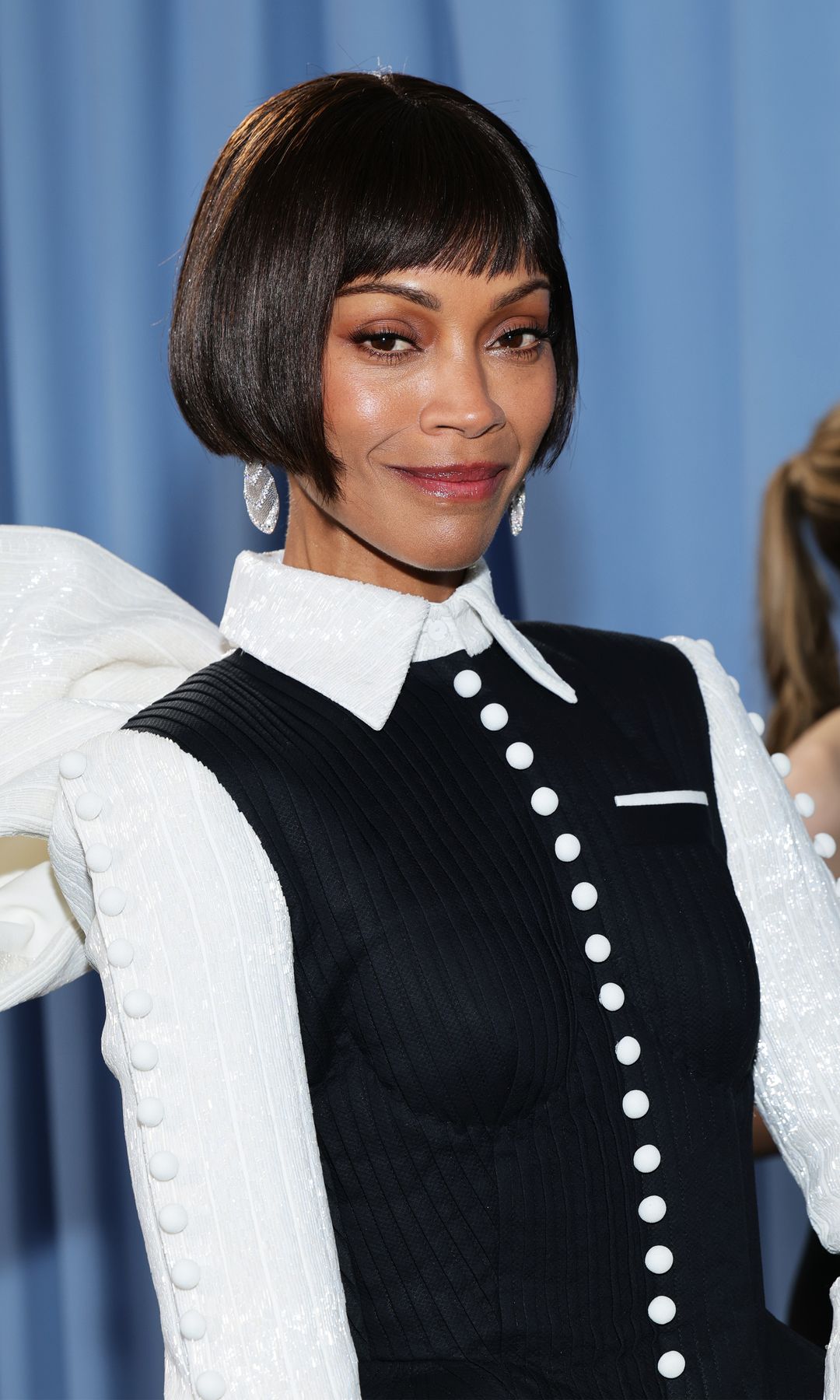 Zoe Saldaña en la MET Gala 2025