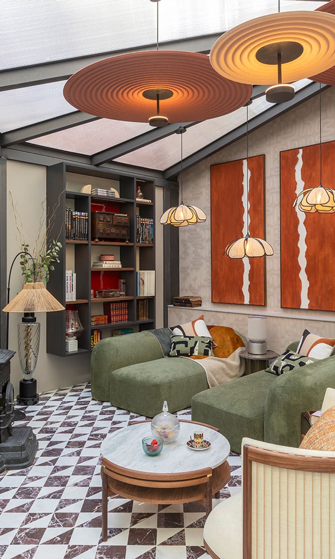 Espacio creado por Xaza Outdoor con Raquel Chamorro y David Maroto para Casa Decor 2025