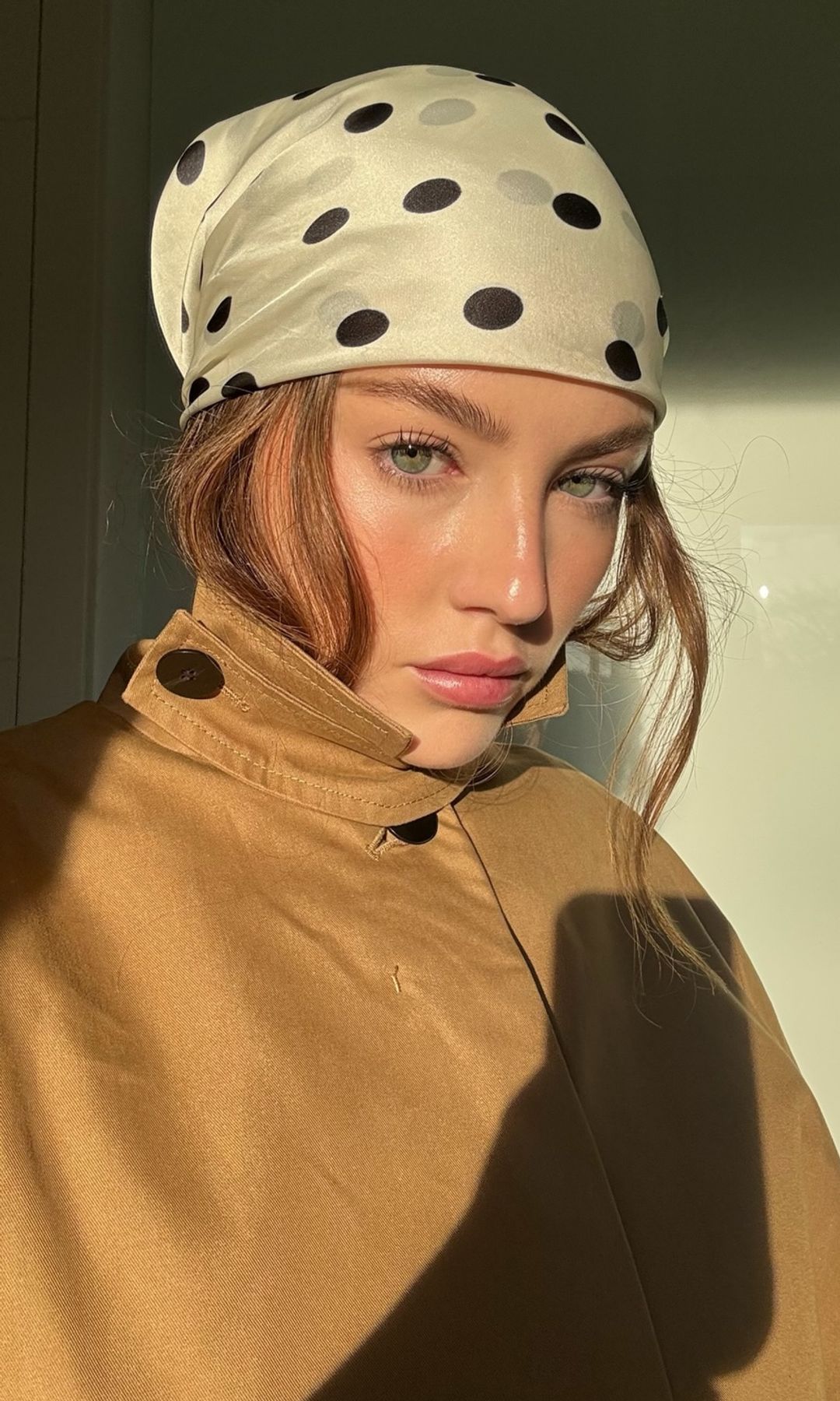 Pañuelo sobre la cabeza