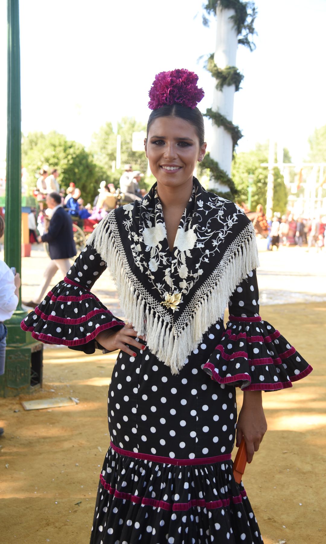 Cayetana Rivera Martinez during Sevilla Fair in Seville, April 24, 2023