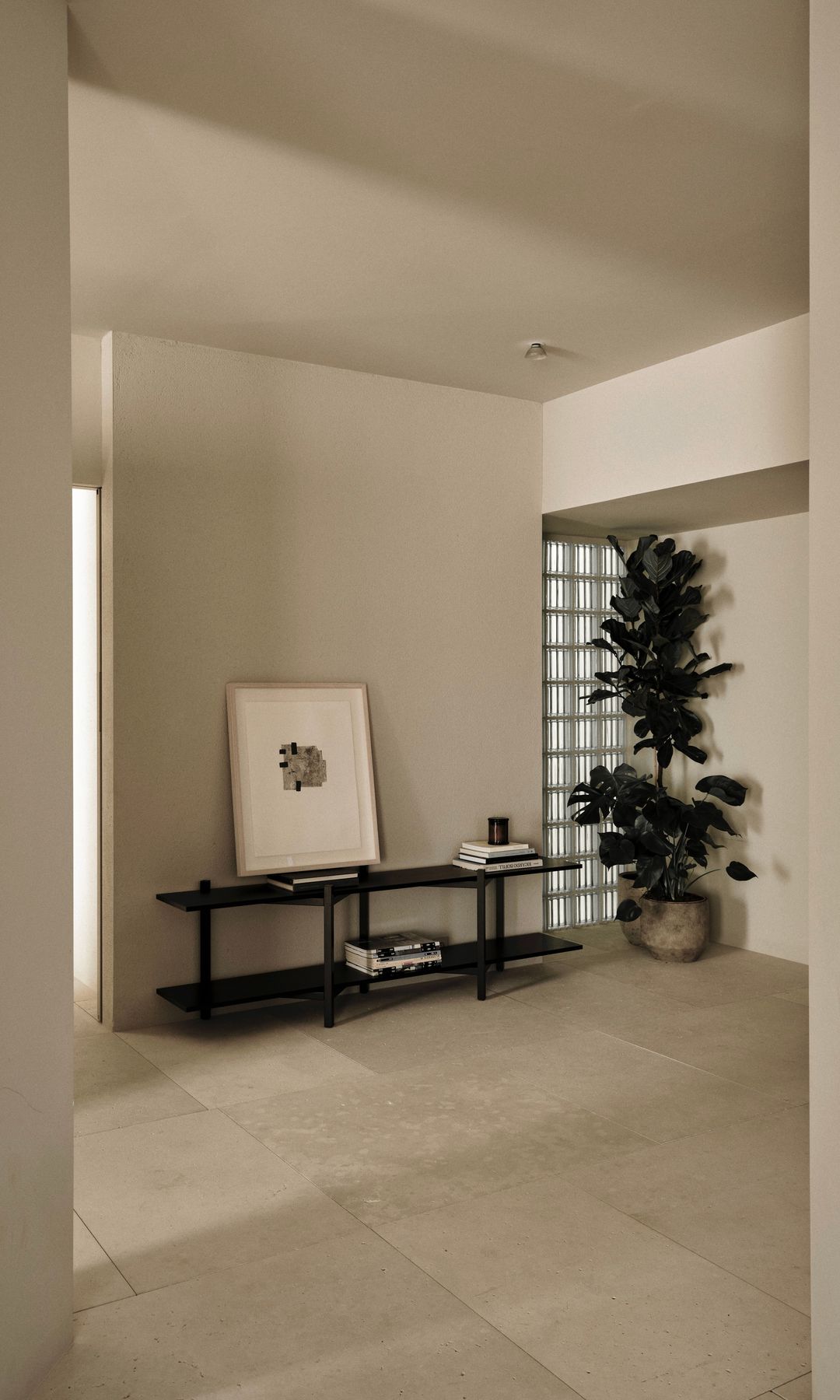 Recibidor. Proyecto del estudio de arquitectura Ortega Diago