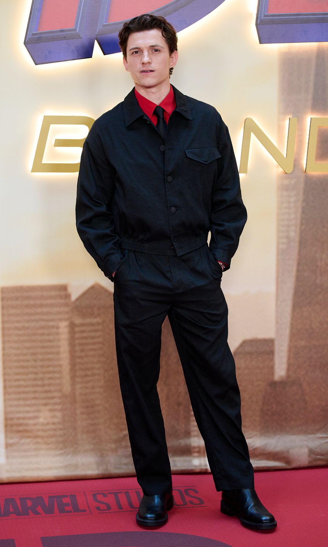 Tom Holland en Madrid presentando Spider-Man: Brand New Day