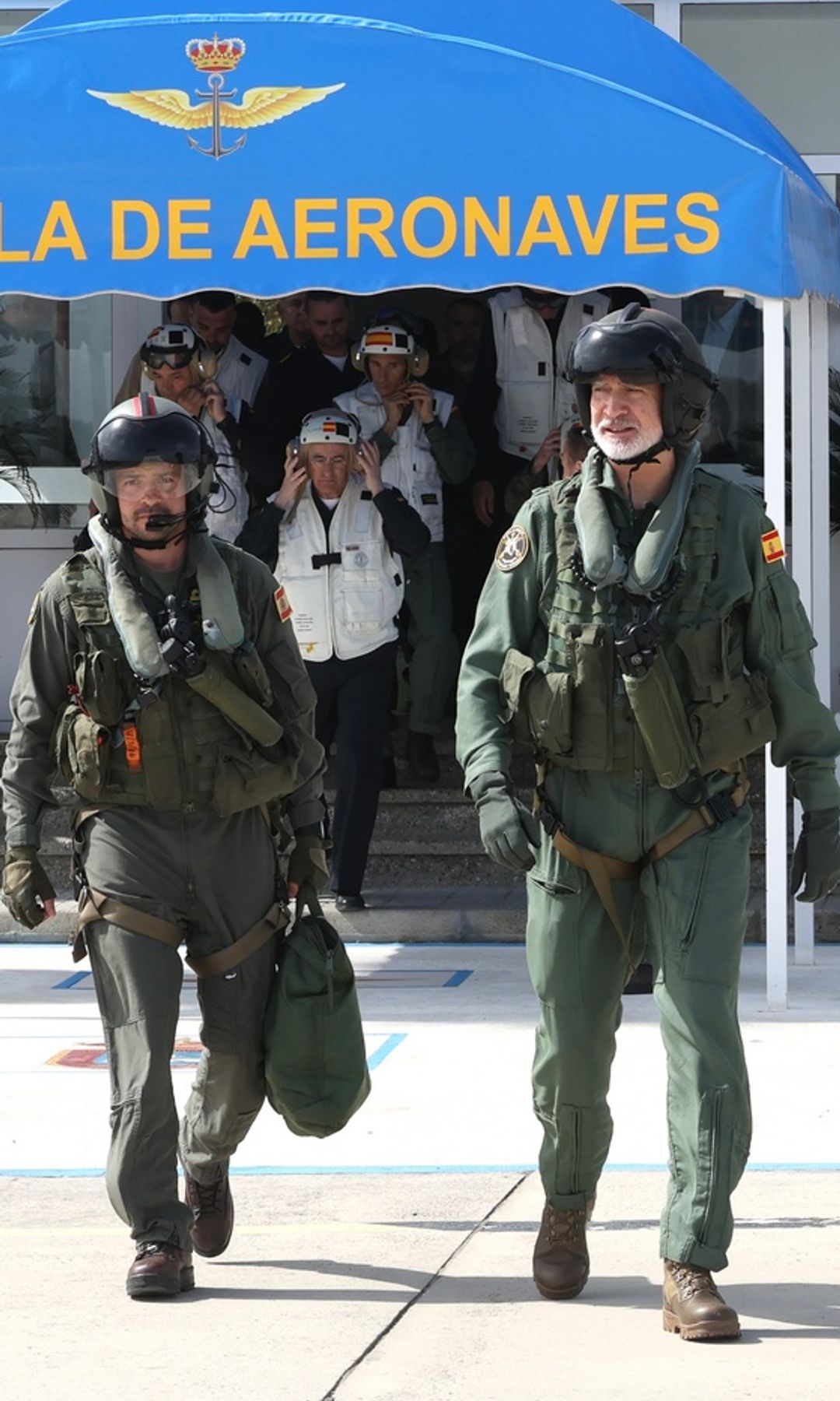 El Rey en la Base Naval de Rota