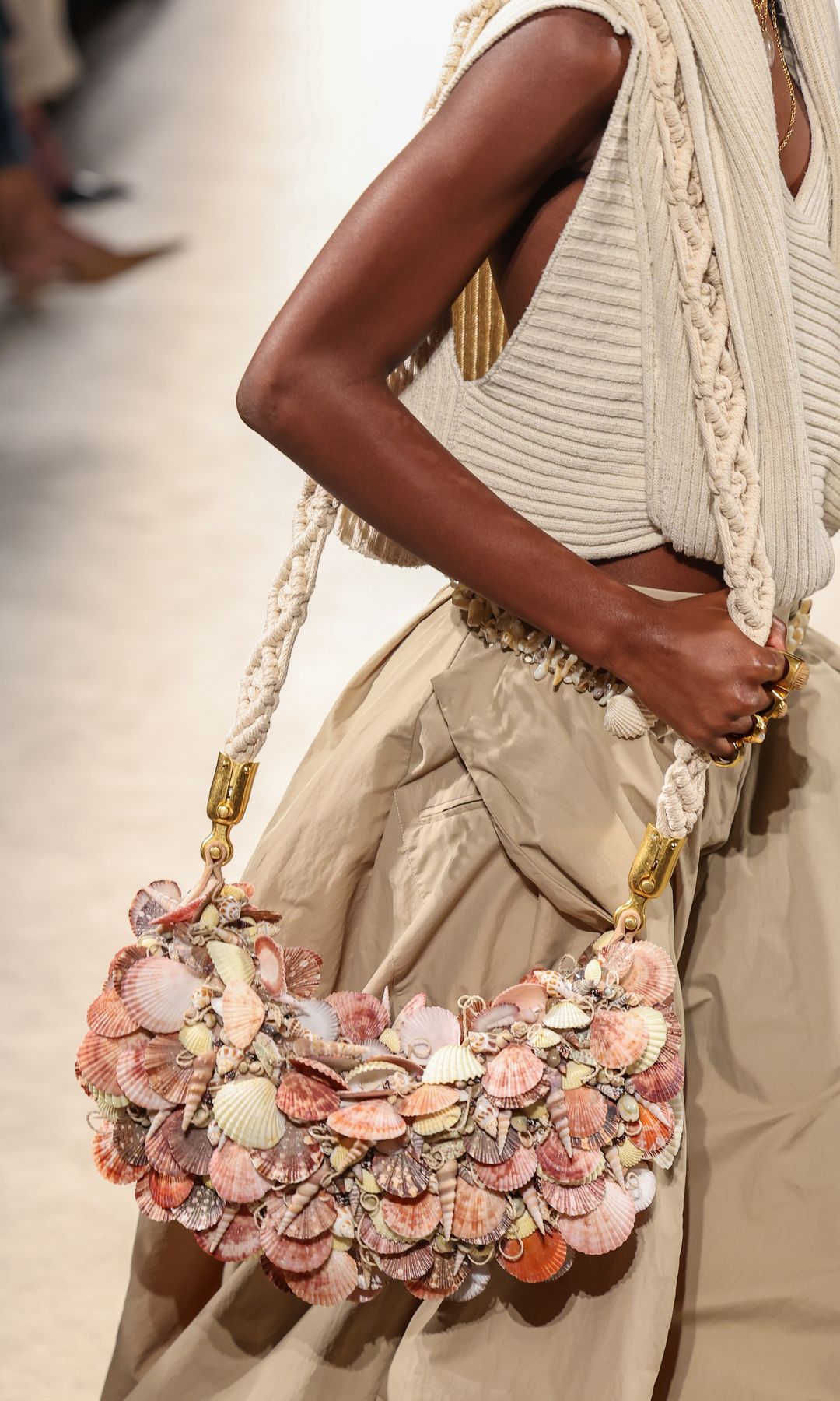 Bolso de conchas de Balmain Primavera/Verno 2026