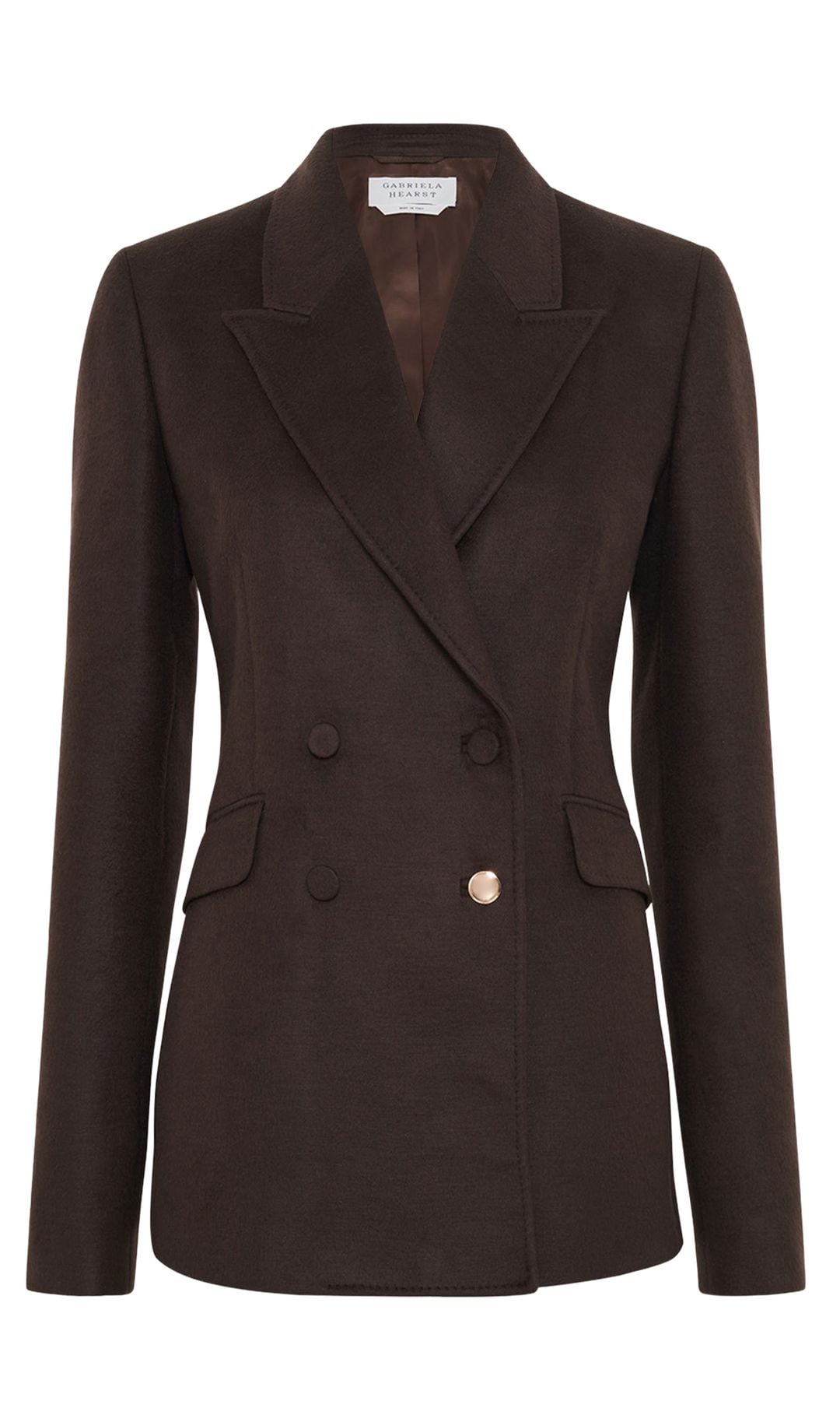 Blazer cruzada (2.450 €),  de Gabriela Hearst