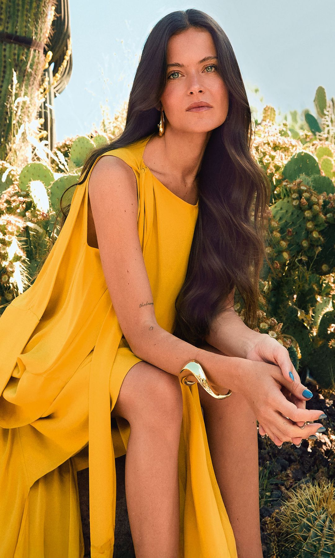 Bea Gimeno en un editorial para HOLA