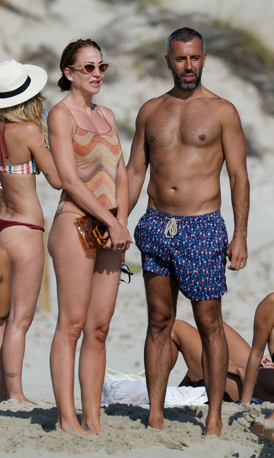 Beatriz Archidona y su marido Carlo Danza, de vacaciones en Ibiza. 7 de agosto de 2025