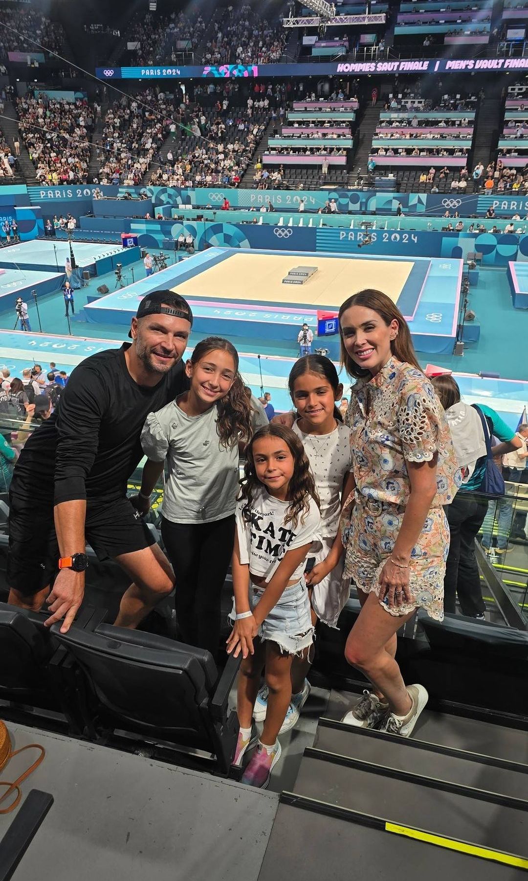 La familia en los Juegos Olímpicos de París 2024