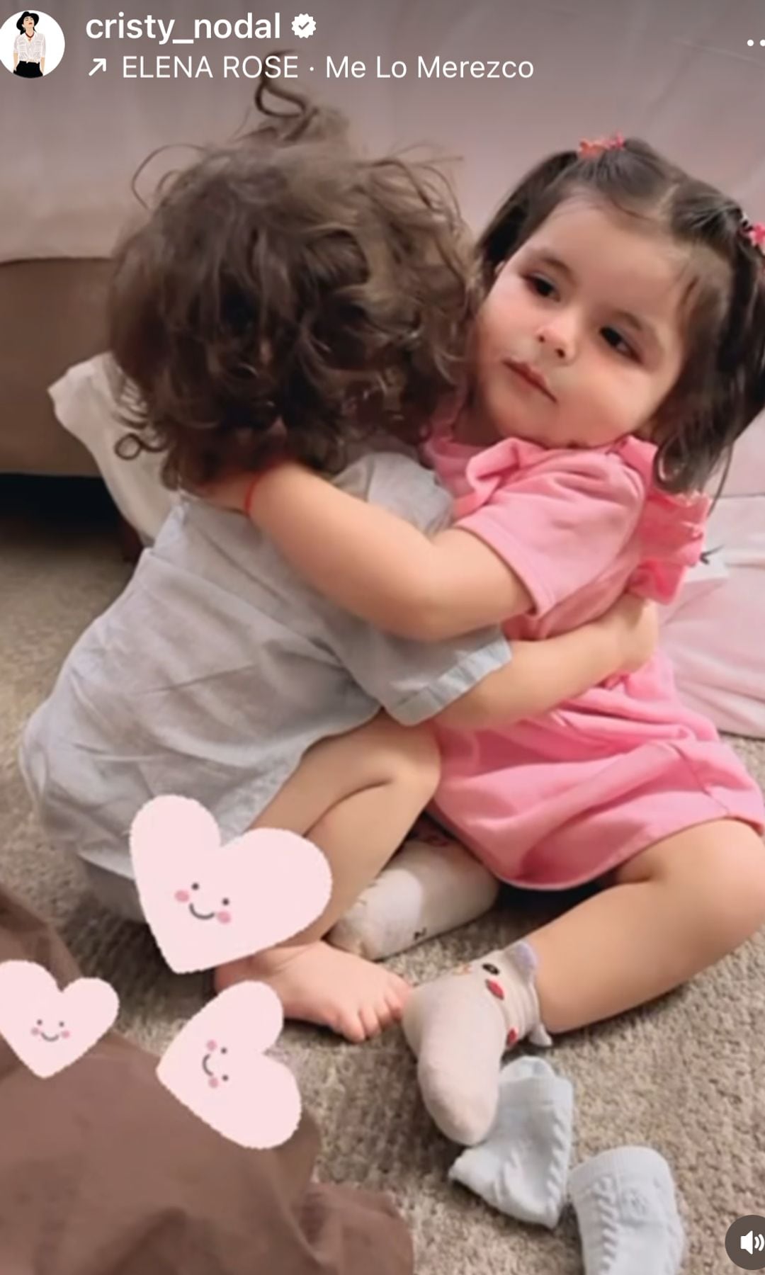 Inti con su primo Amel en su reencuentro en México, en junio pasado.