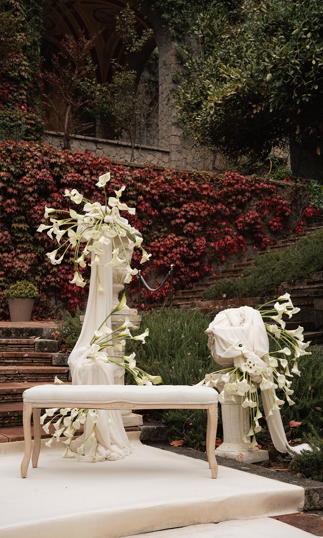 Decoración boda en tonos neutros