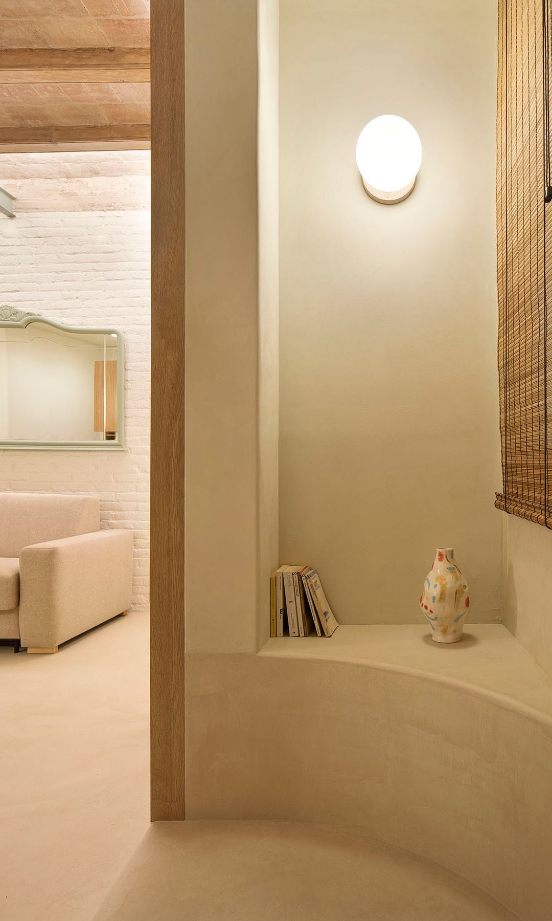 Mueble a medida curvilíneo