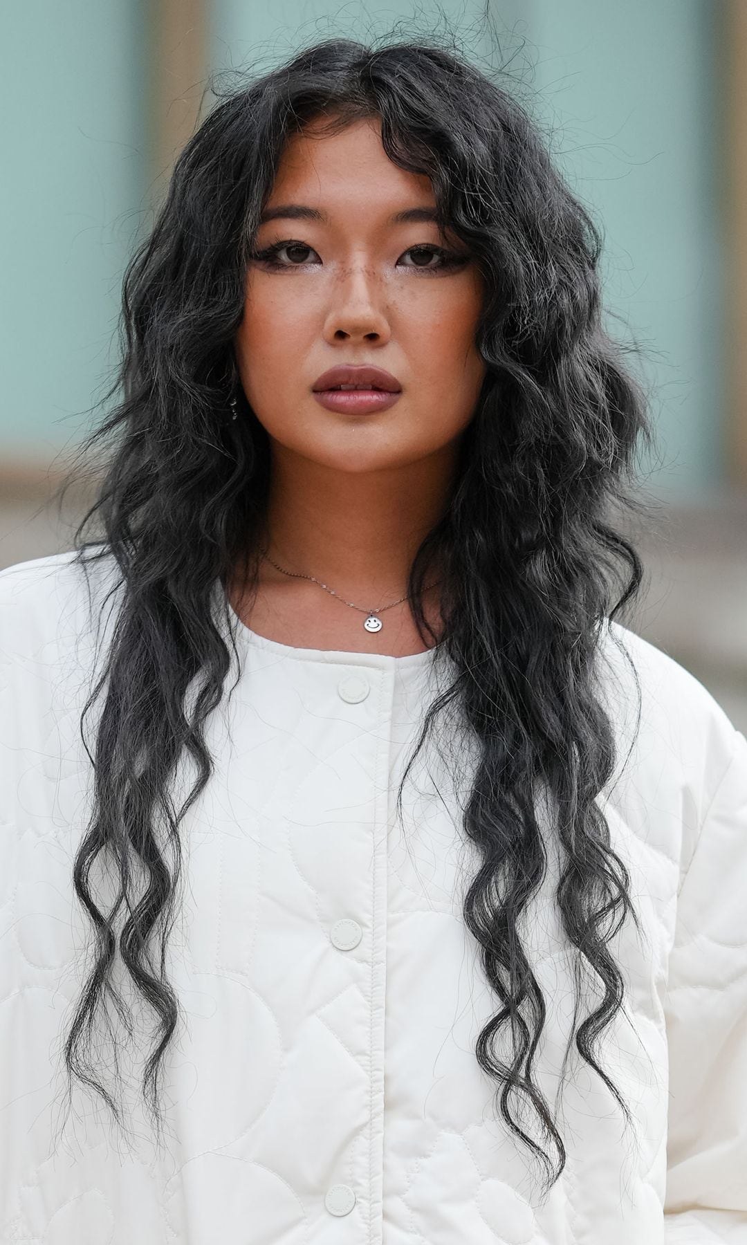 Mujer con cabello largo