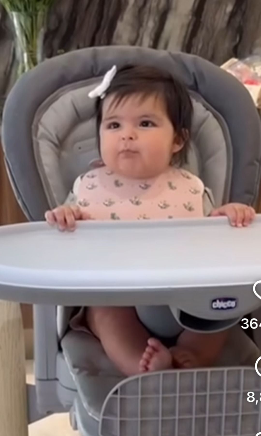 Cristy compartió un video el año pasado, a propósito del primer cumpleaños de su nieta.