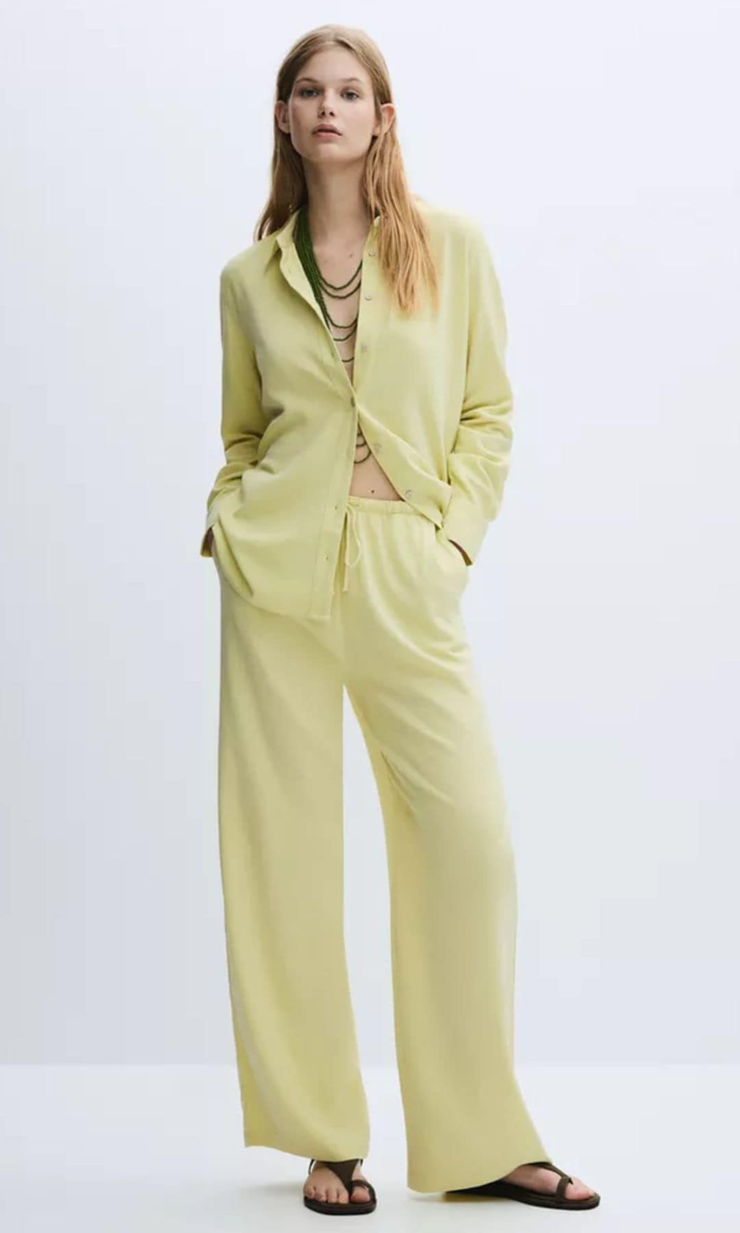 Pantalones de lino