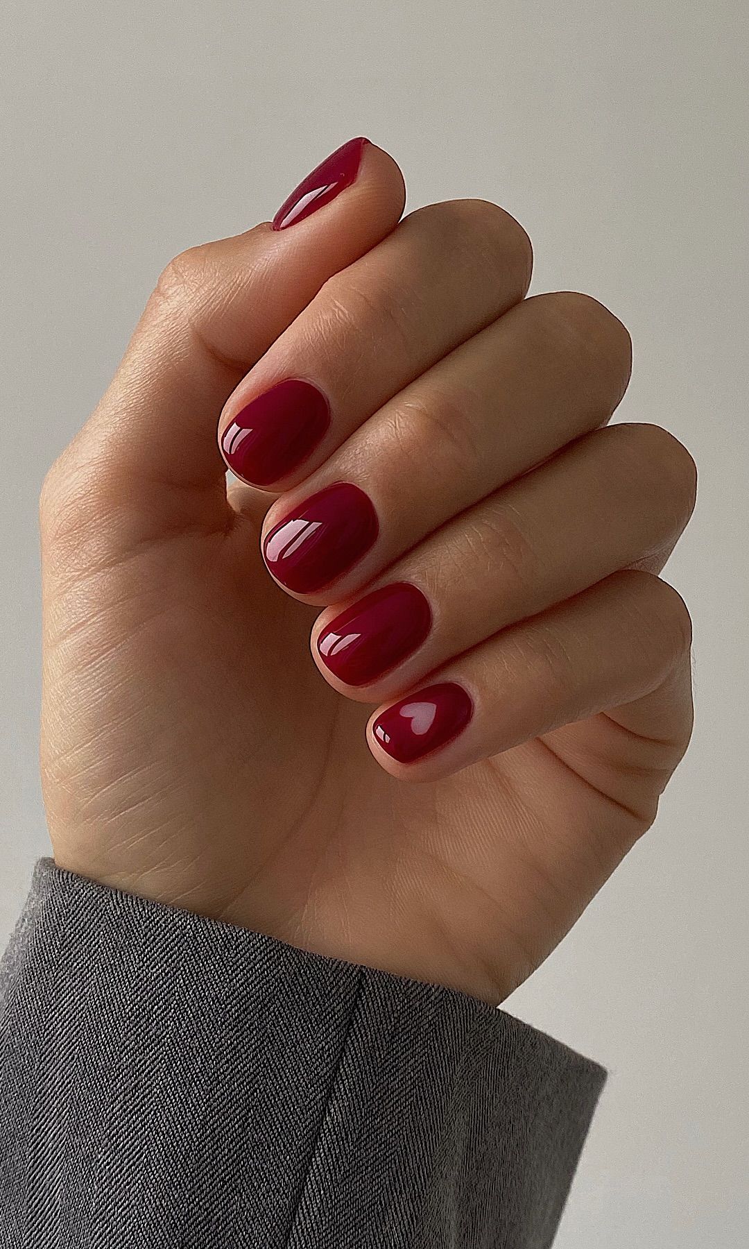 Manicura burdeos