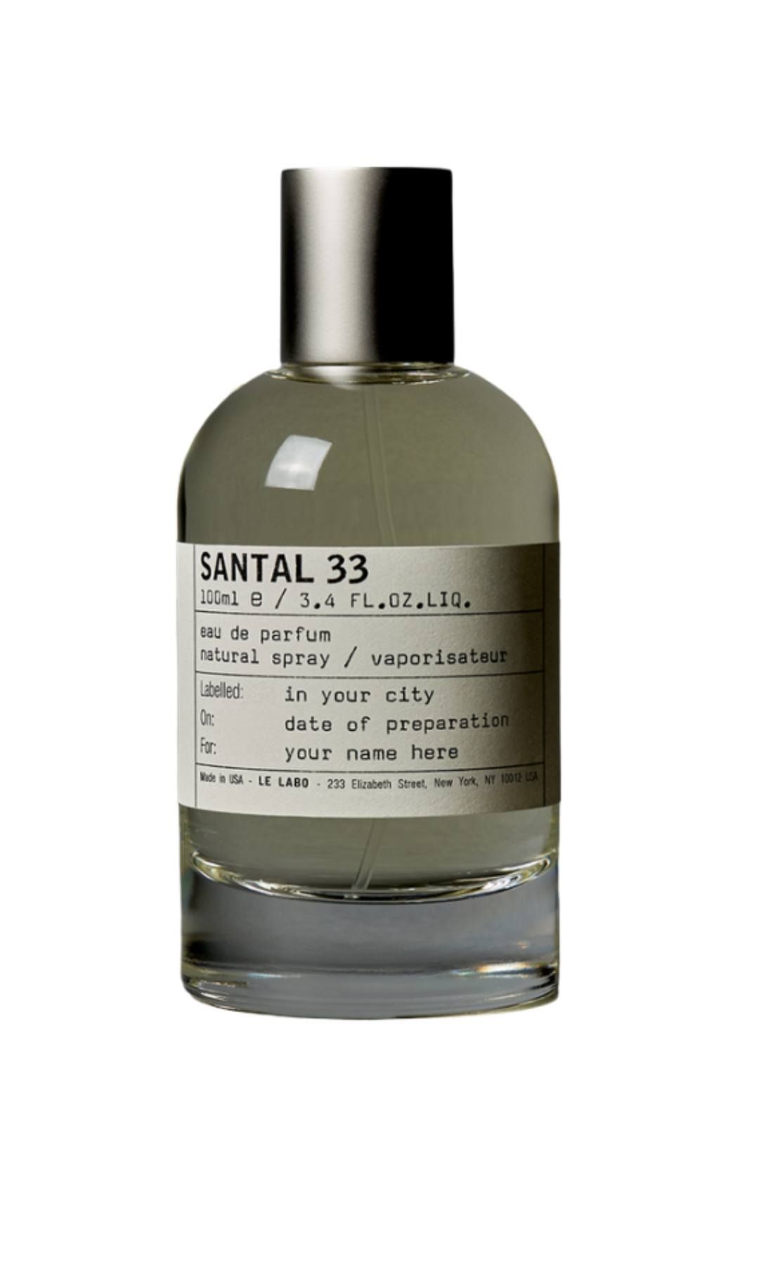 Perfume amaderado SANTAL 33 (298€), LE LABO