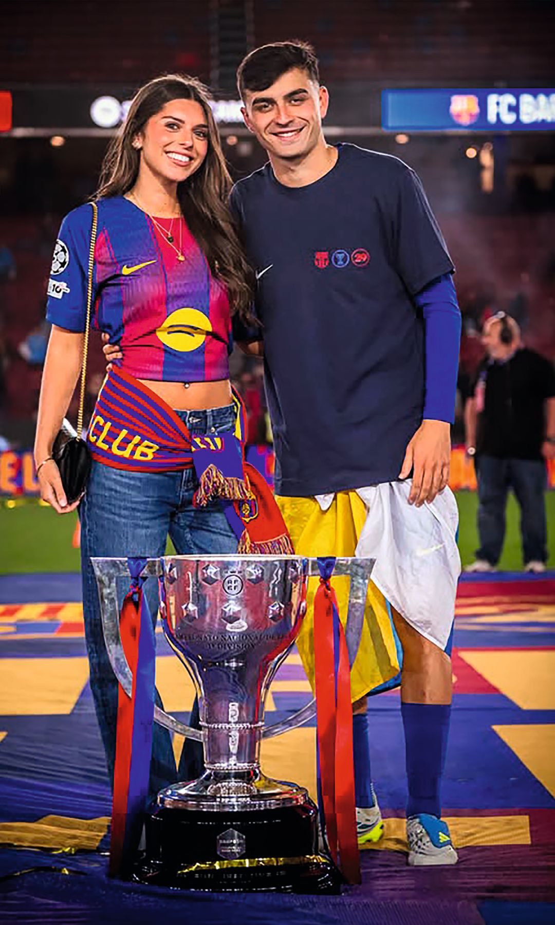Pedri y Alejandra Dorta